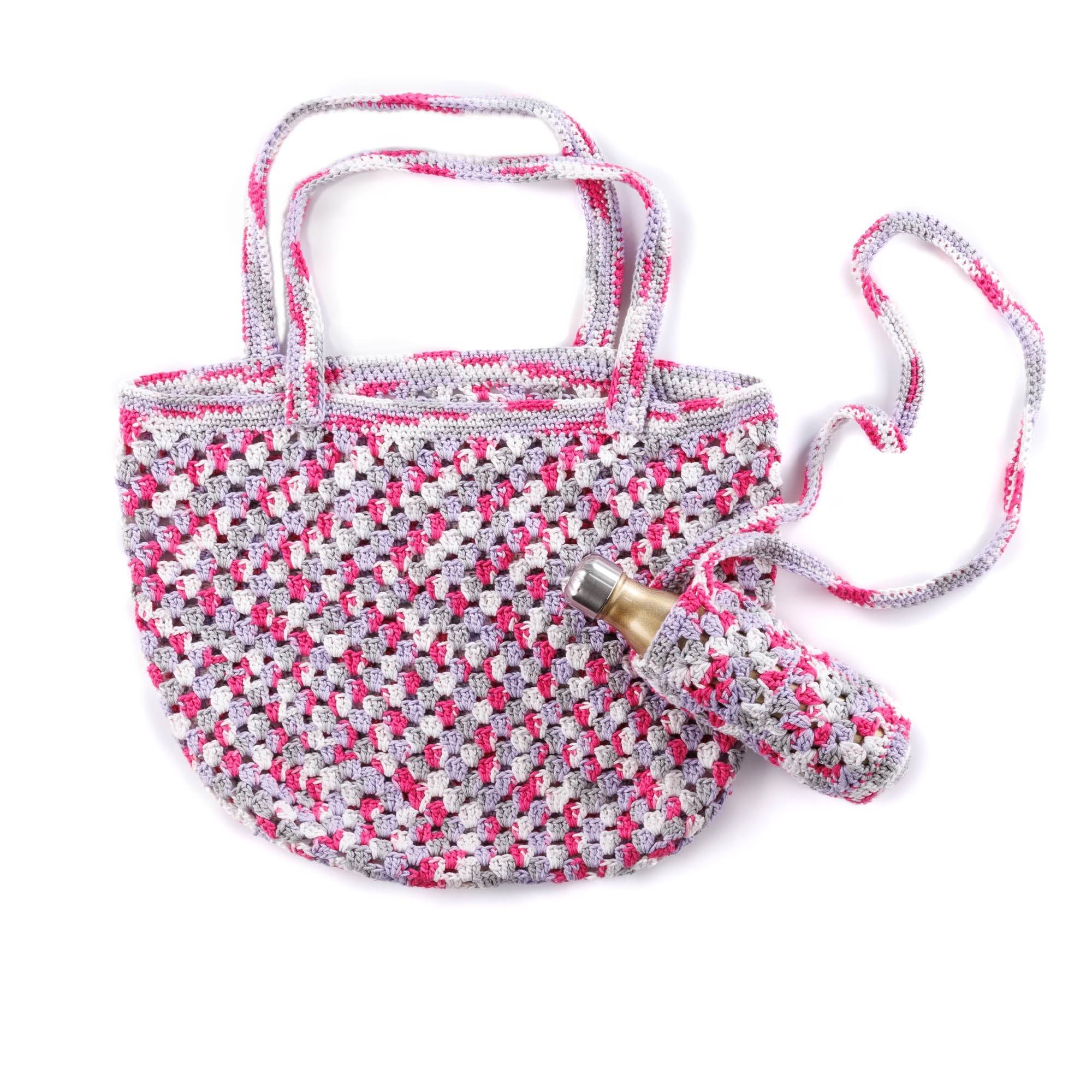 Caron Cotton Companion Crochet Bag Set (Digital Download)
