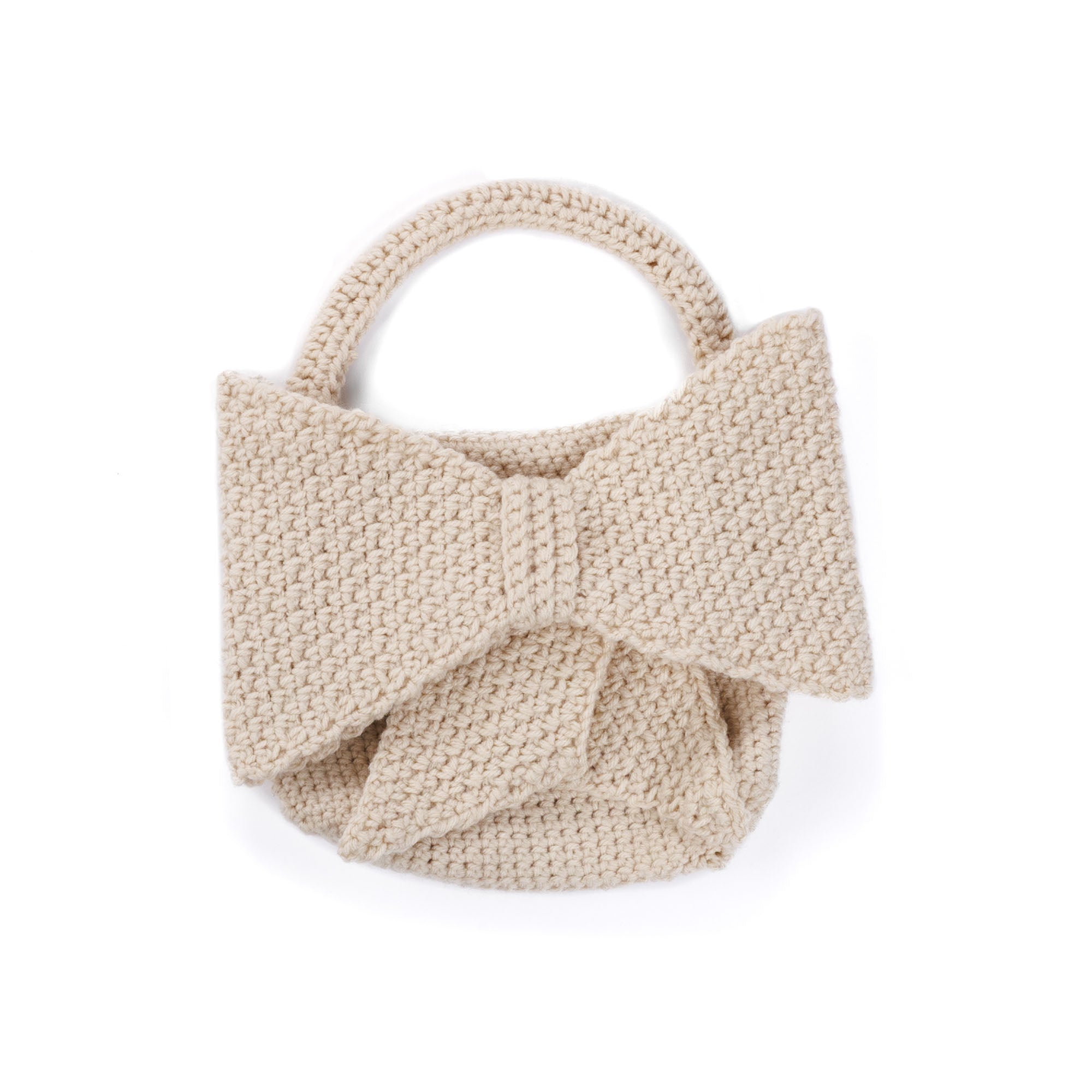 Caron Crochet Bow Bag