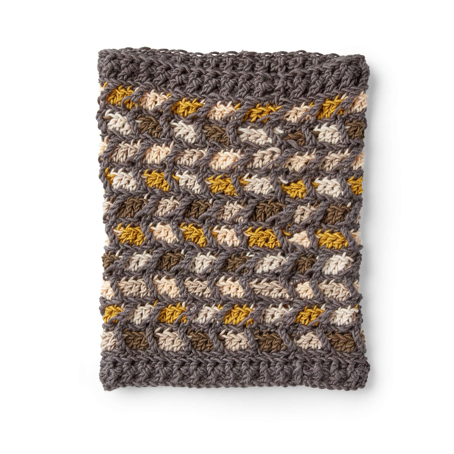 Caron Comme Ci Comme Ca Crochet Cowl (Digital Download)