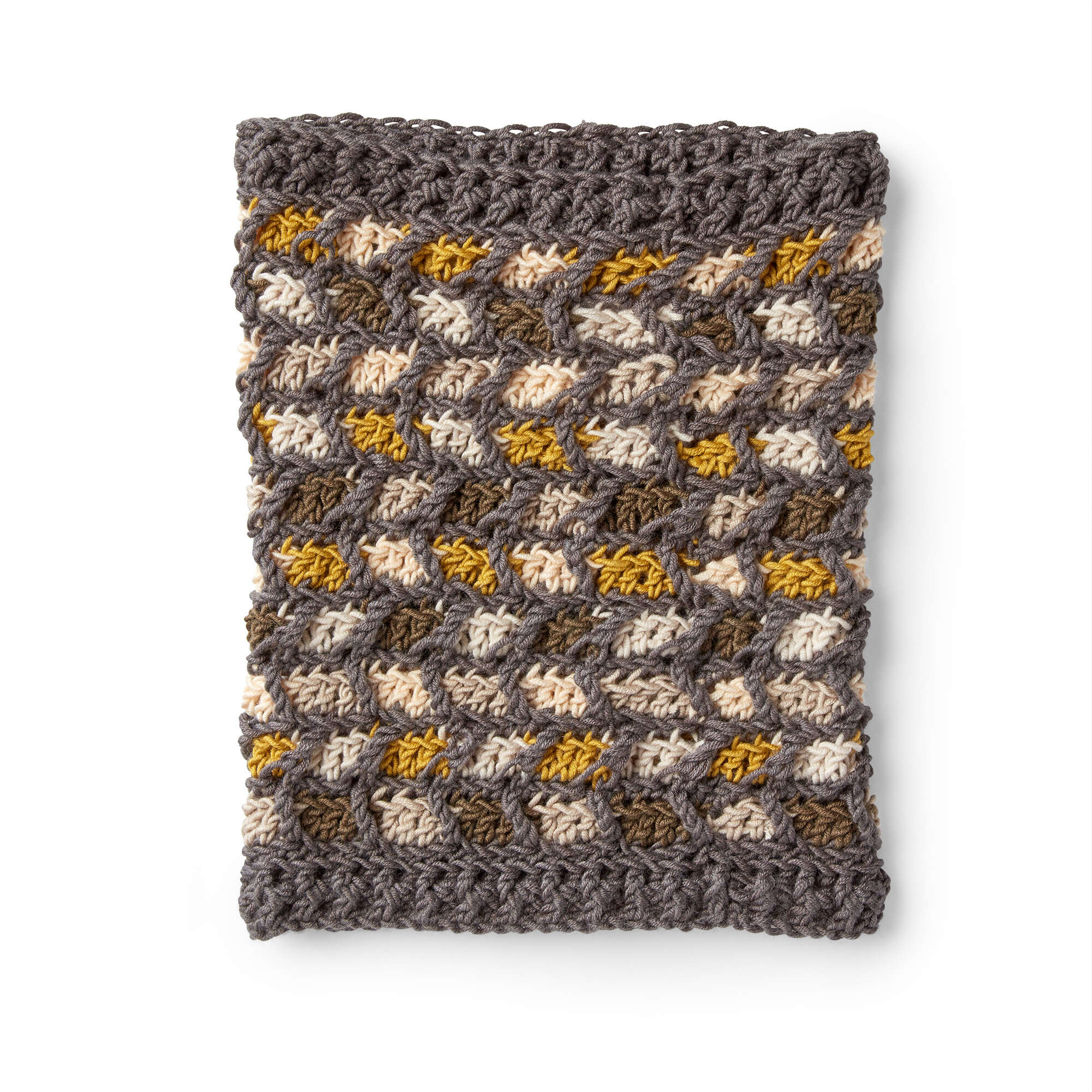Caron Comme Ci Comme Ca Crochet Cowl (Digital Download)