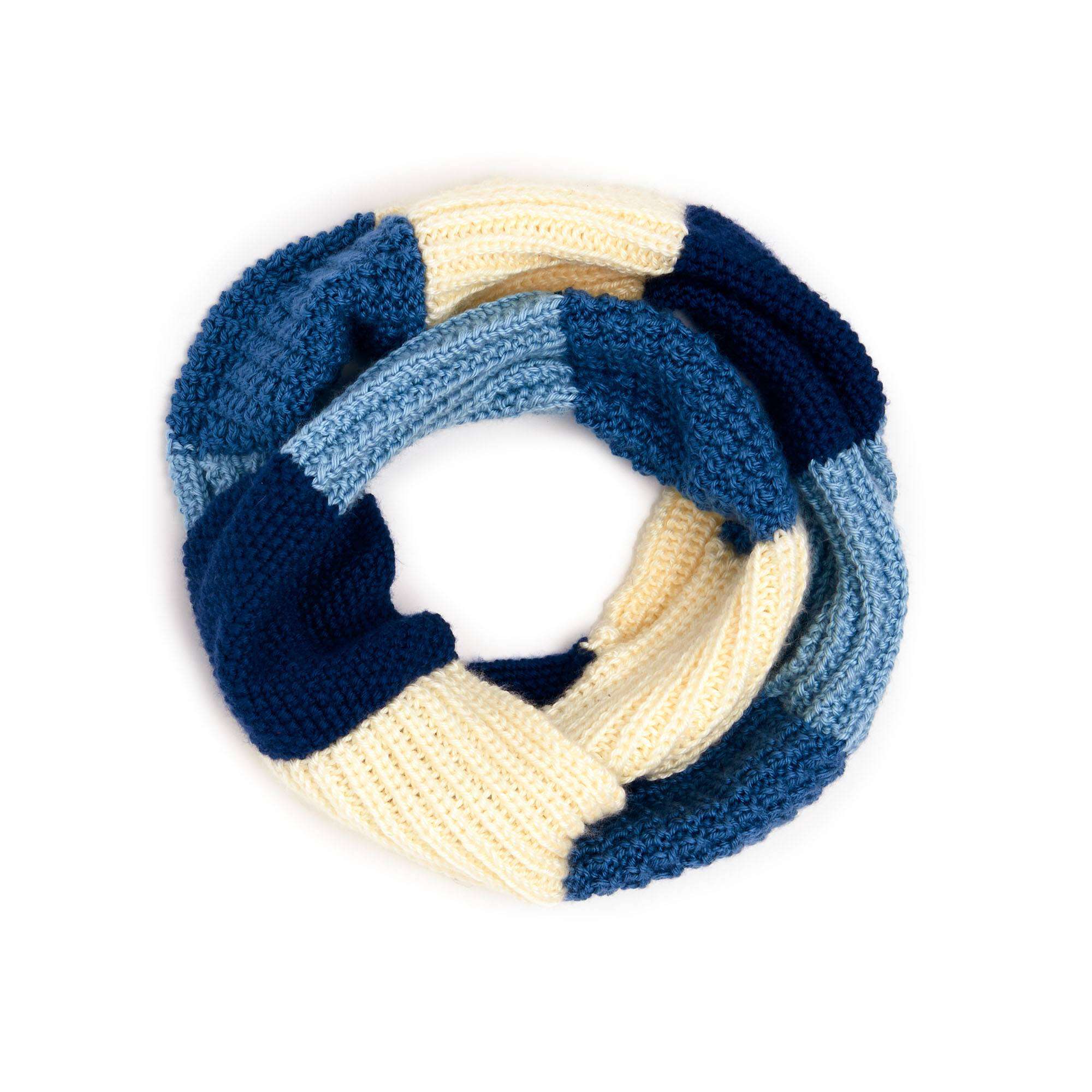 Caron Textured Knit Cowl (Digital Download)