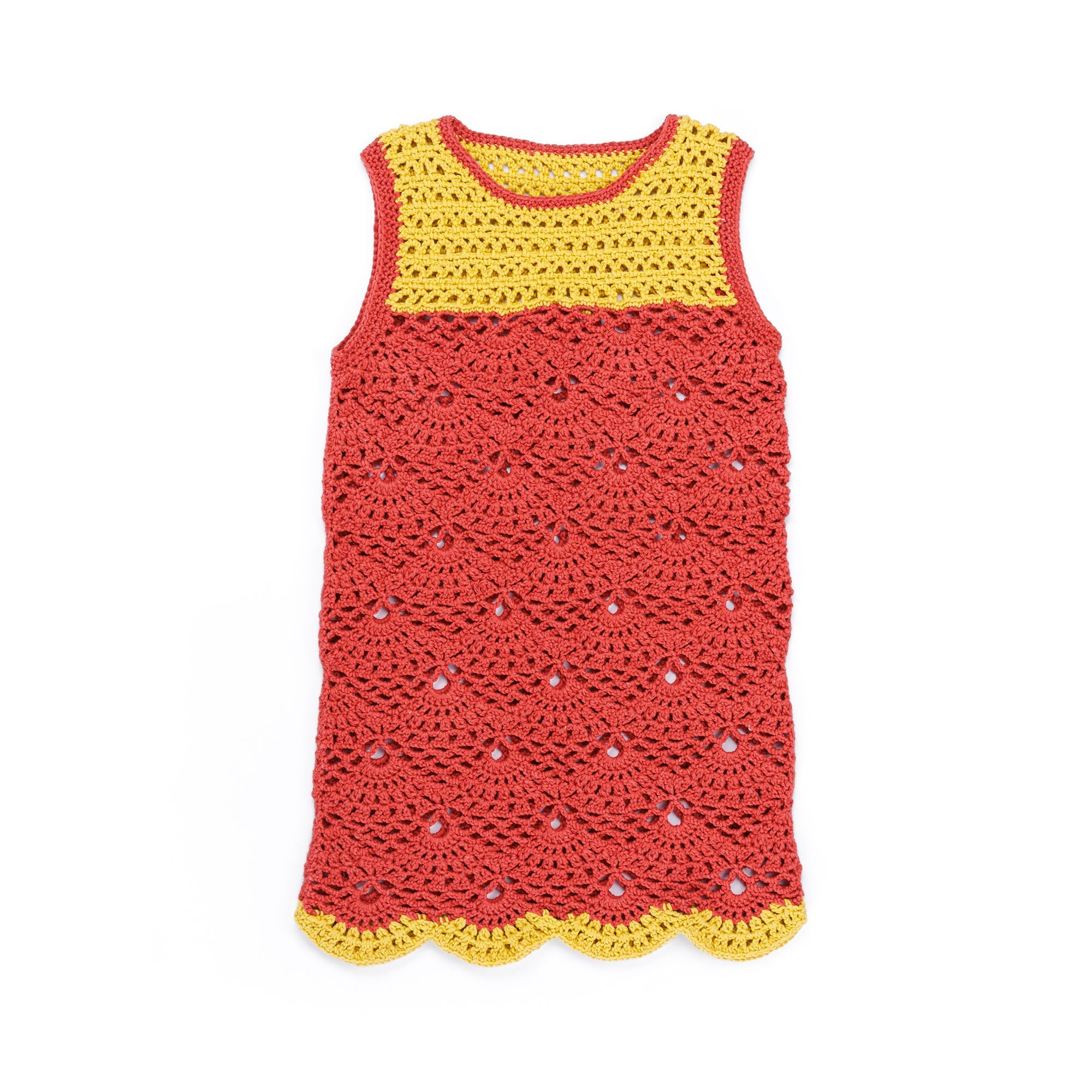 Caron Short Lacy Crochet Dress