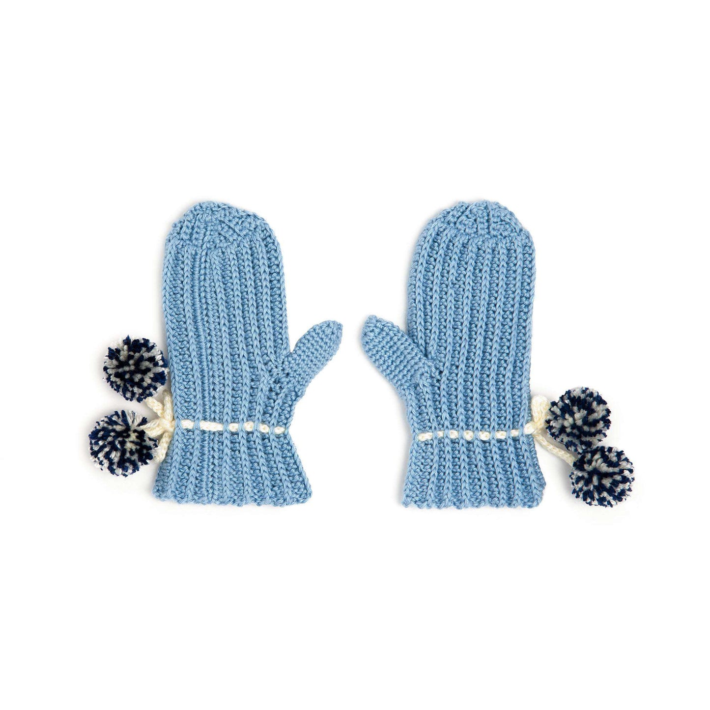 Caron Textured Ribbing Mittens (Digital Download)