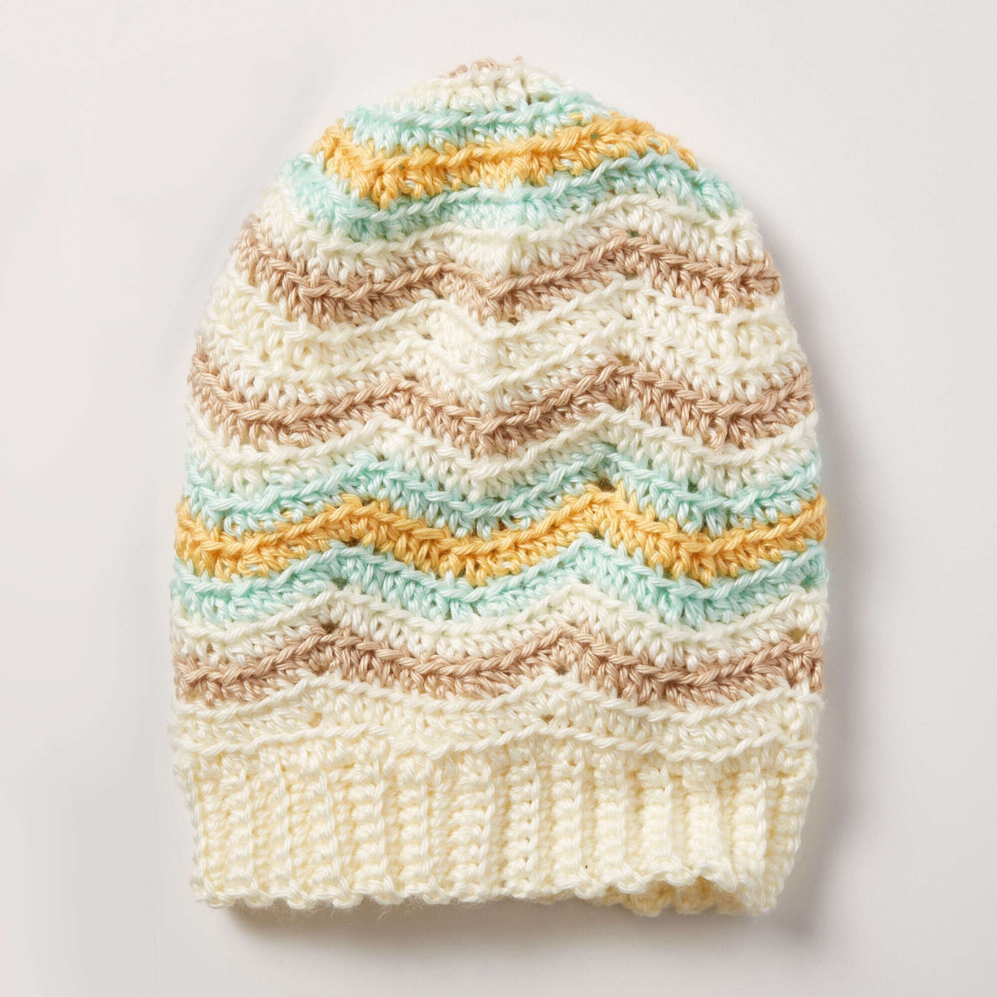 Caron Crochet Zig-Zag Hat (Digital Download)