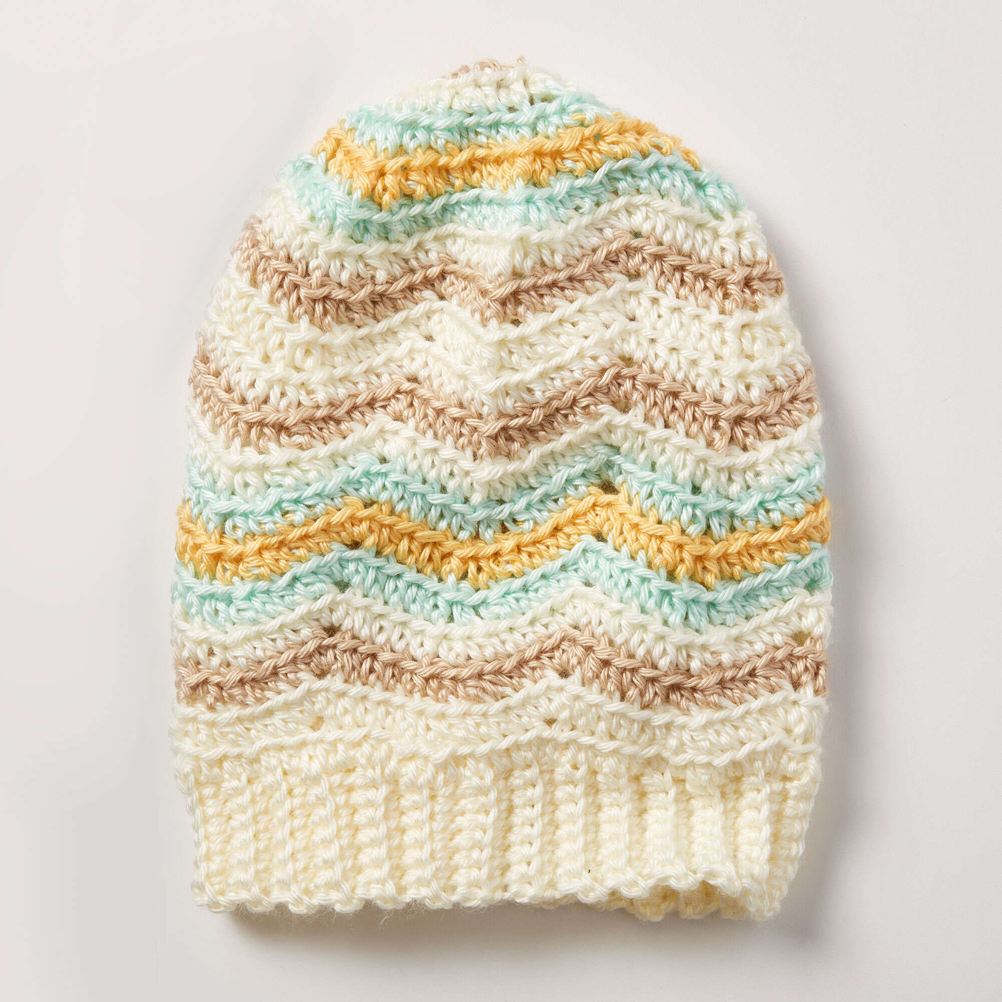 Caron Crochet Zig-Zag Hat (Digital Download)