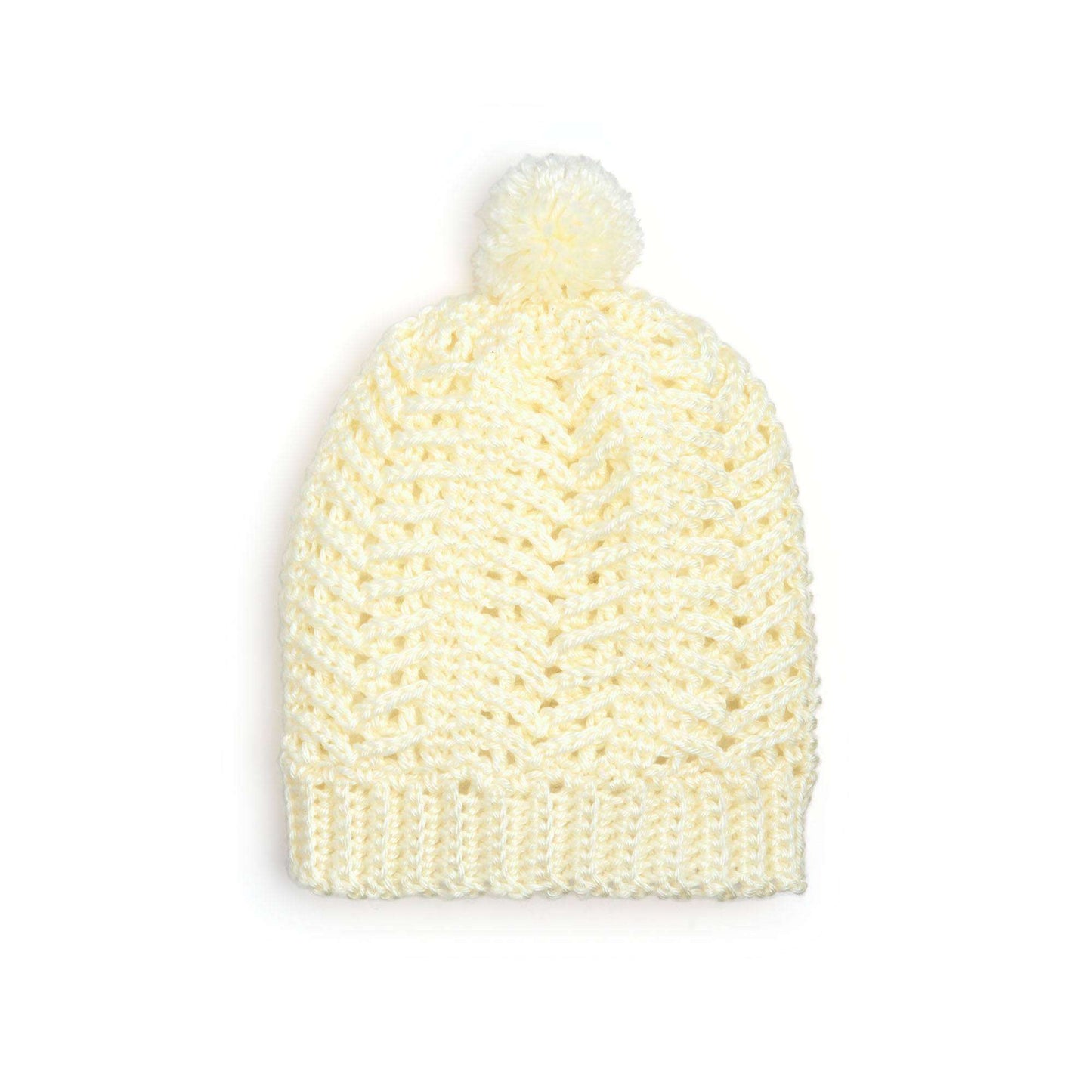 Caron Crochet Faux Cables Hat (Digital Download)