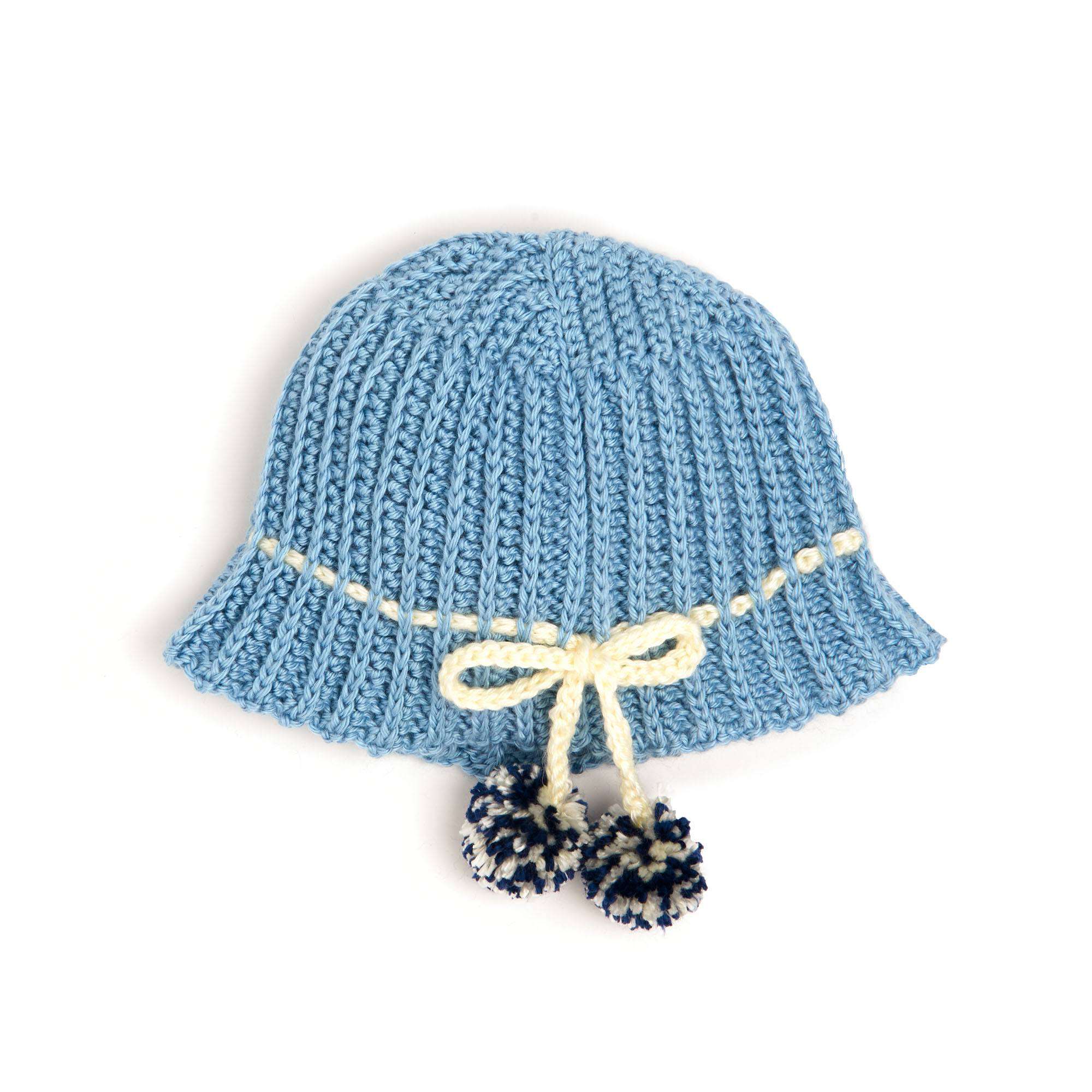 Caron Textured Ribbing Hat (Digital Download)