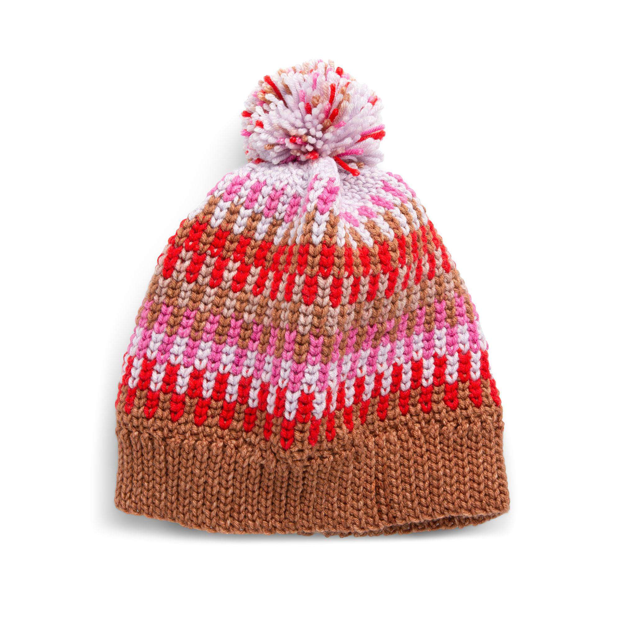 Caron Nordic Crochet Hat (Digital Download)