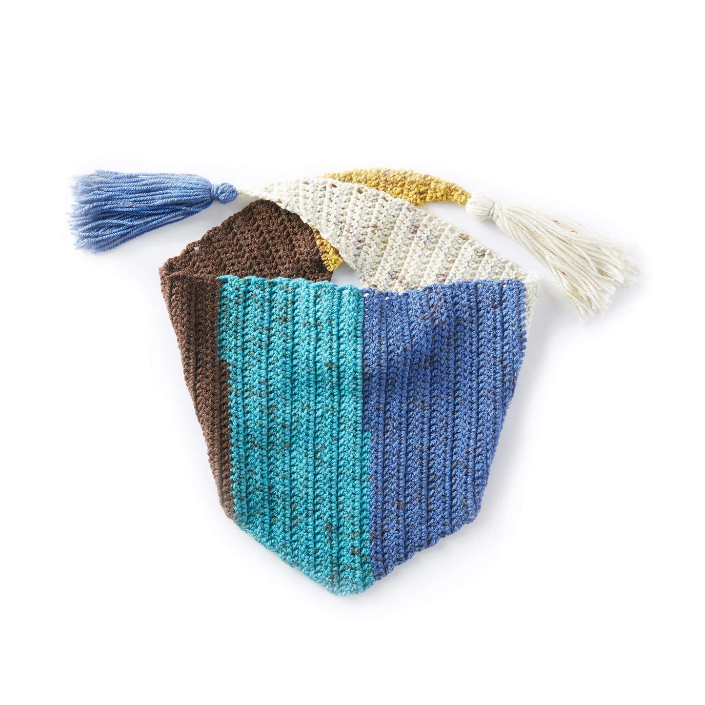 Caron Kerchief Crochet Scarf (Digital Download)