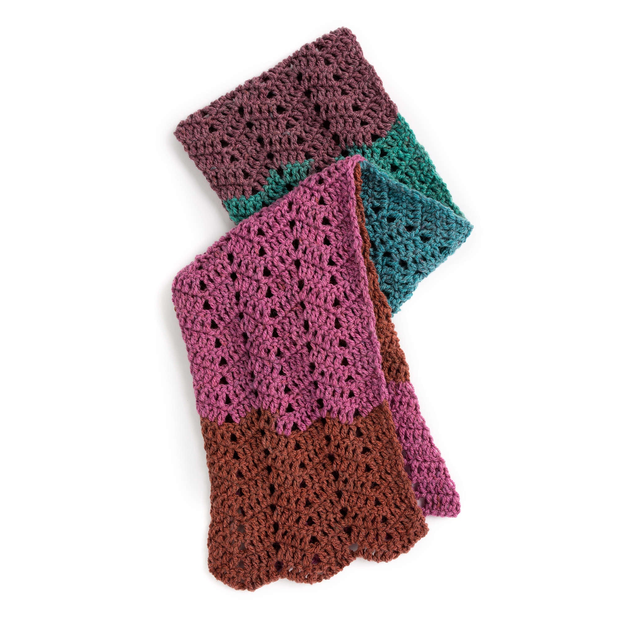 Caron Crochet Waves Scarf (Digital Download)