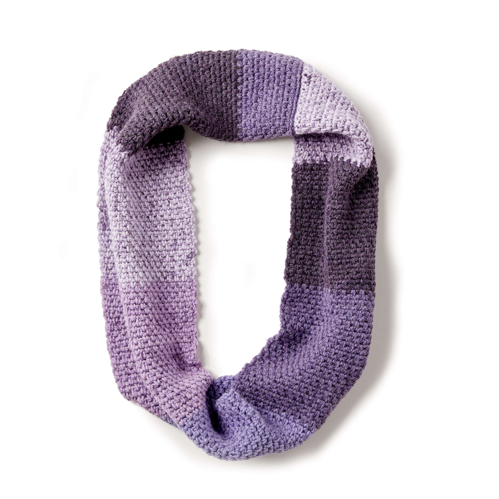 Caron Granite Stitch Crochet Cowl (Digital Download)