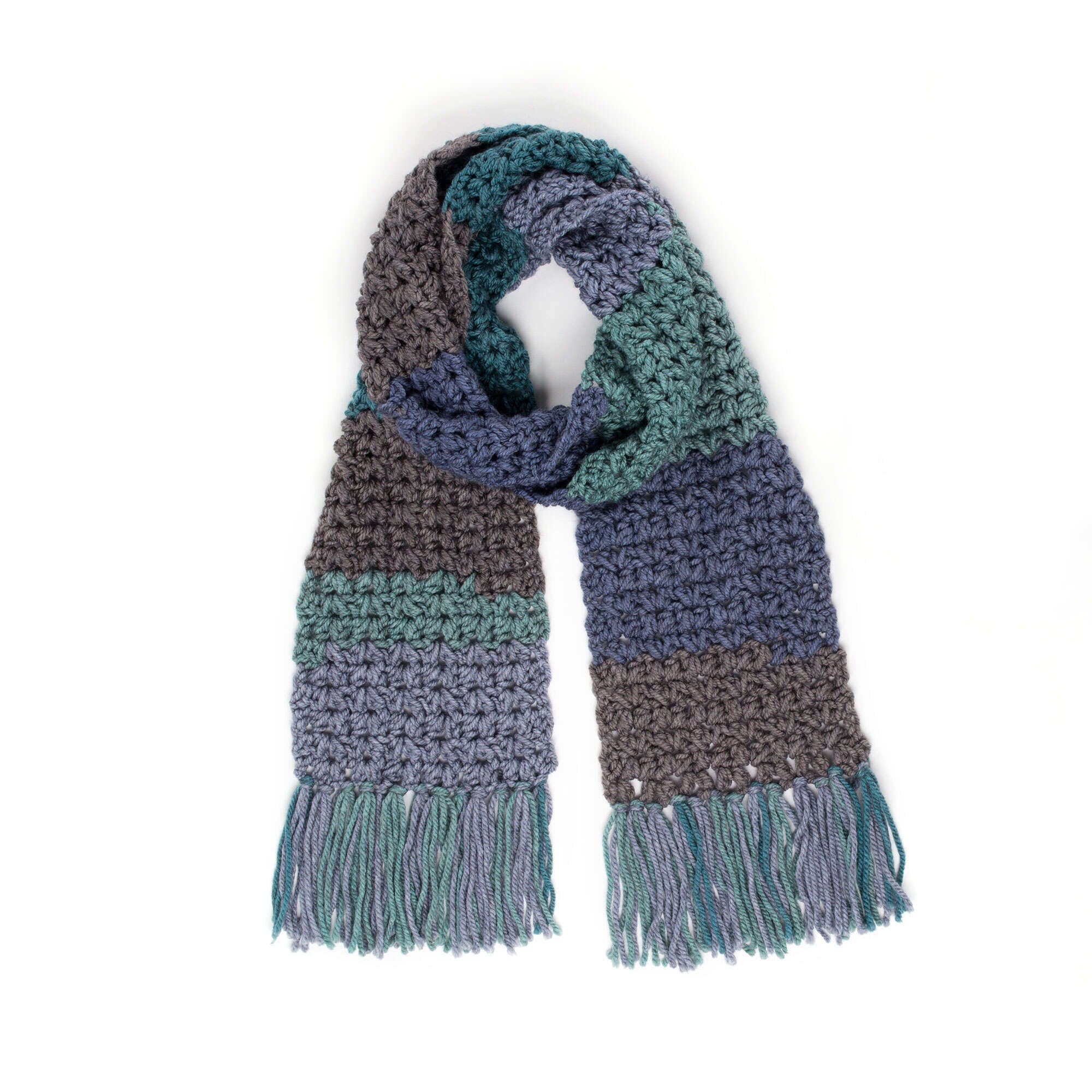 Caron Crochet Winter Scarf (Digital Download)