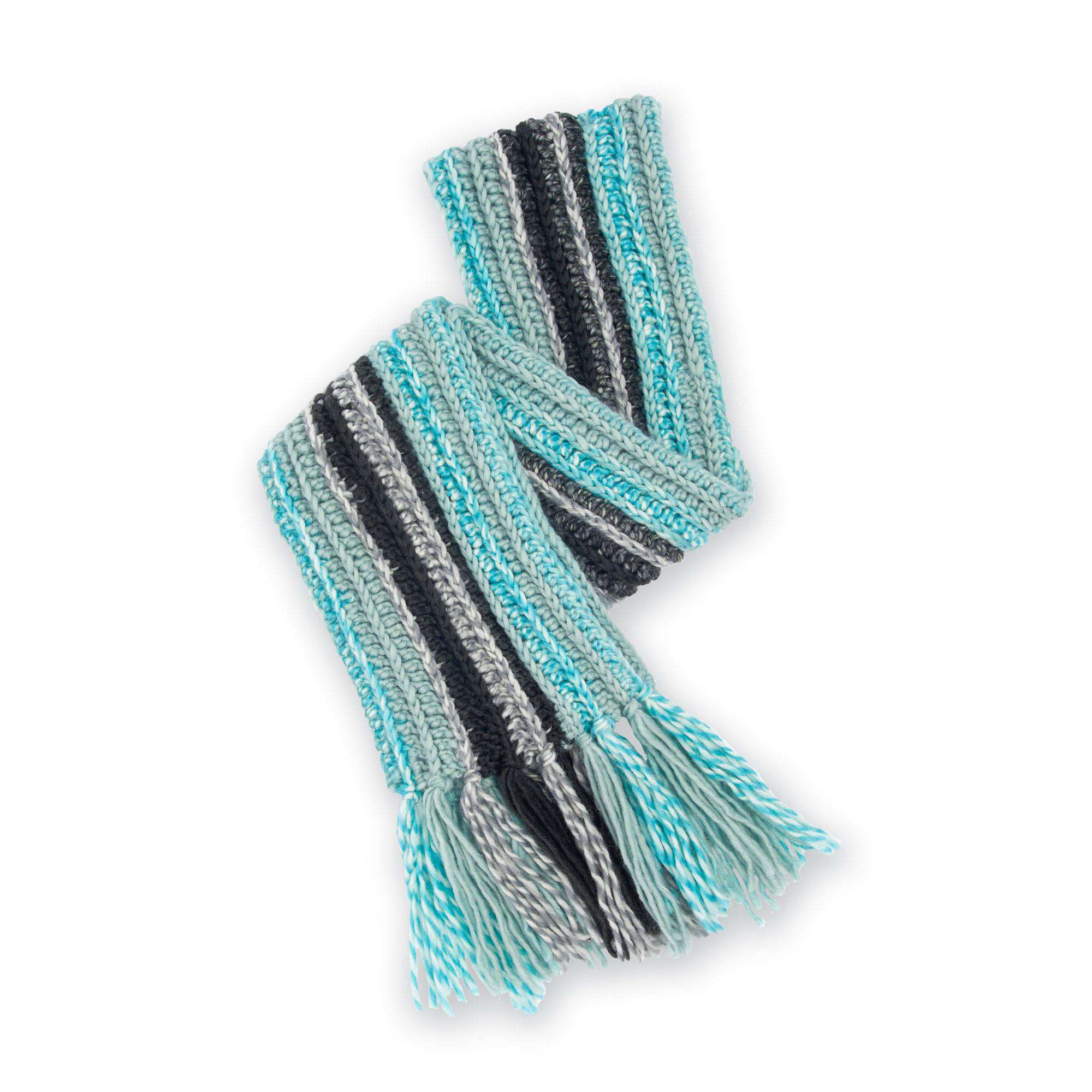Caron Taking Sides Crochet Scarf (Digital Download)