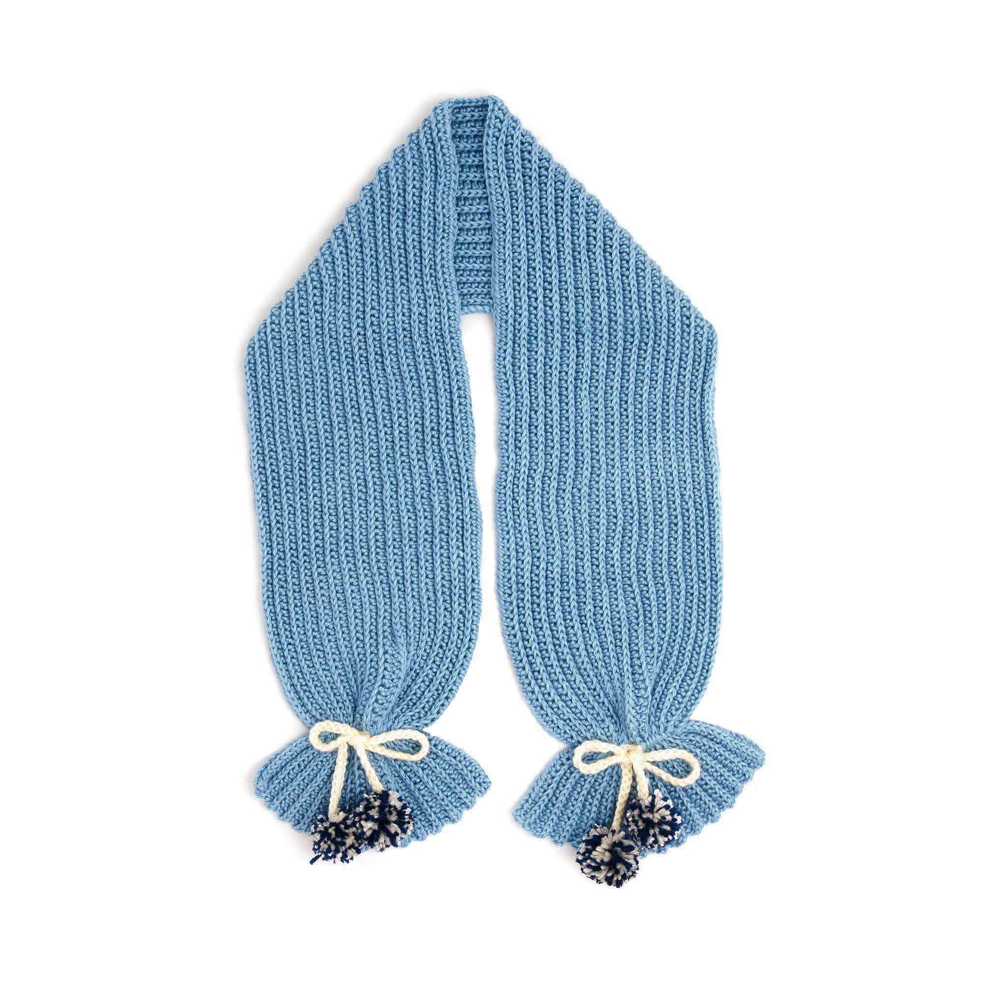 Caron Ss Crochet Texture/Ribbing Scarf (Digital Download)