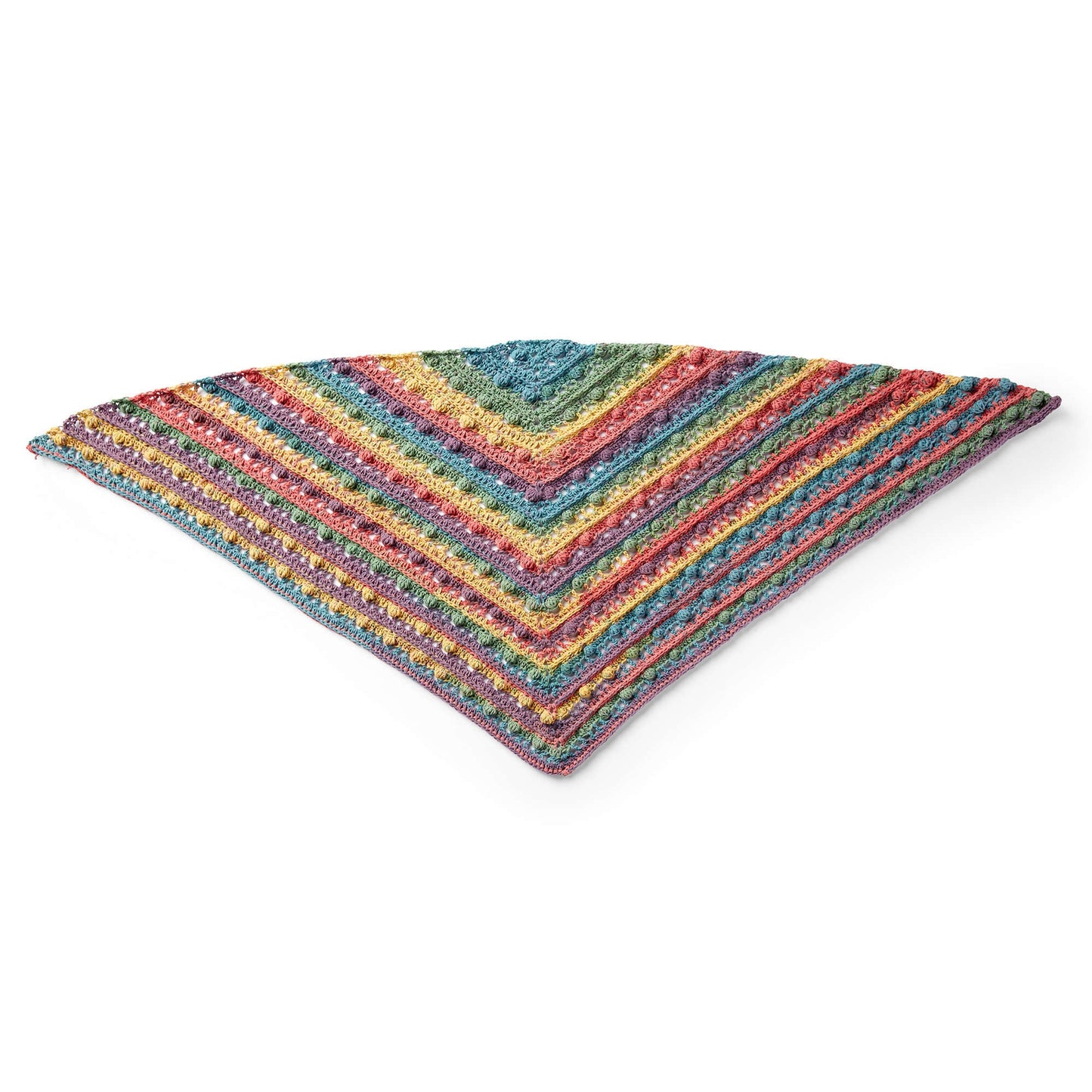 Caron Triangular Crochet Shawl (Digital Download)