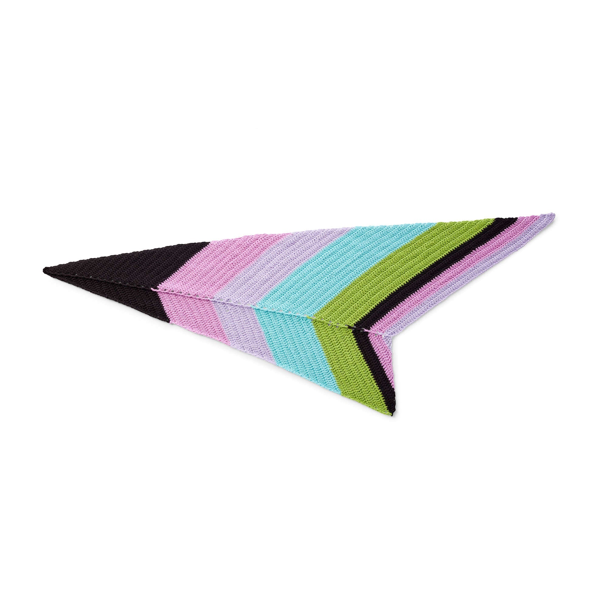 Caron X Pantone Asymmetrical Crochet Shawl (Digital Download)