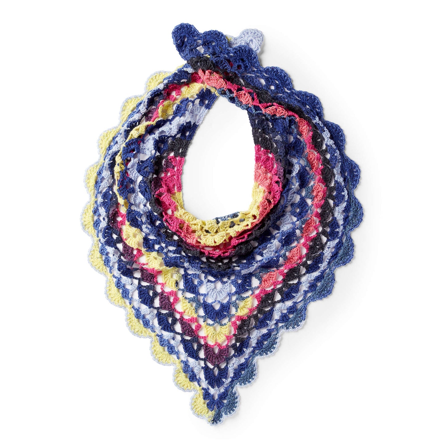 Caron Shells & Clusters Crochet Shawl (Digital Download)