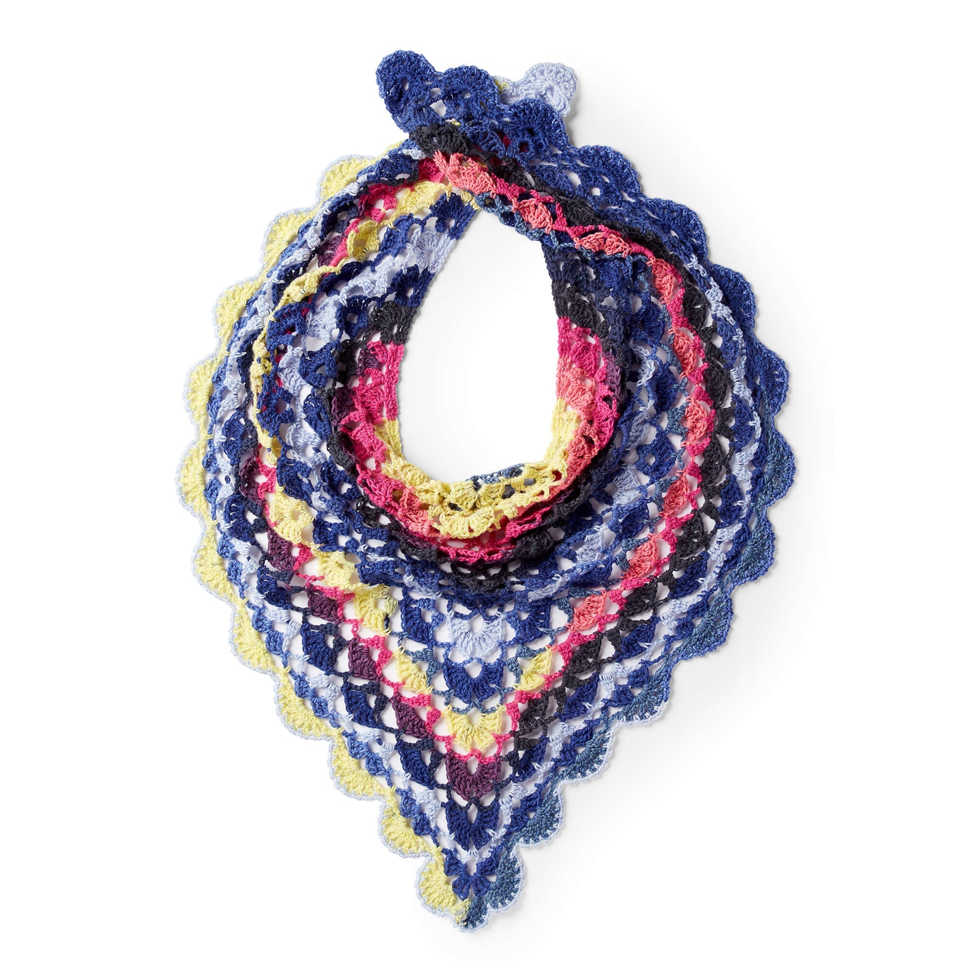 Caron Shells & Clusters Crochet Shawl (Digital Download)