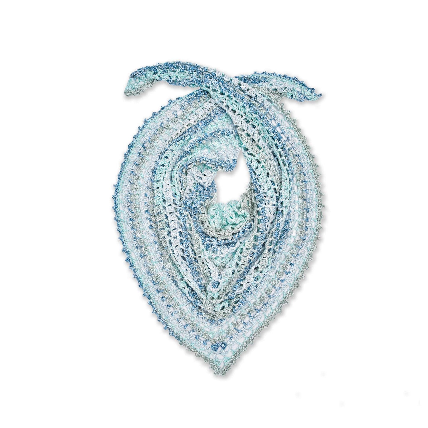 Caron Rainy Day Crochet Shawl (Digital Download)