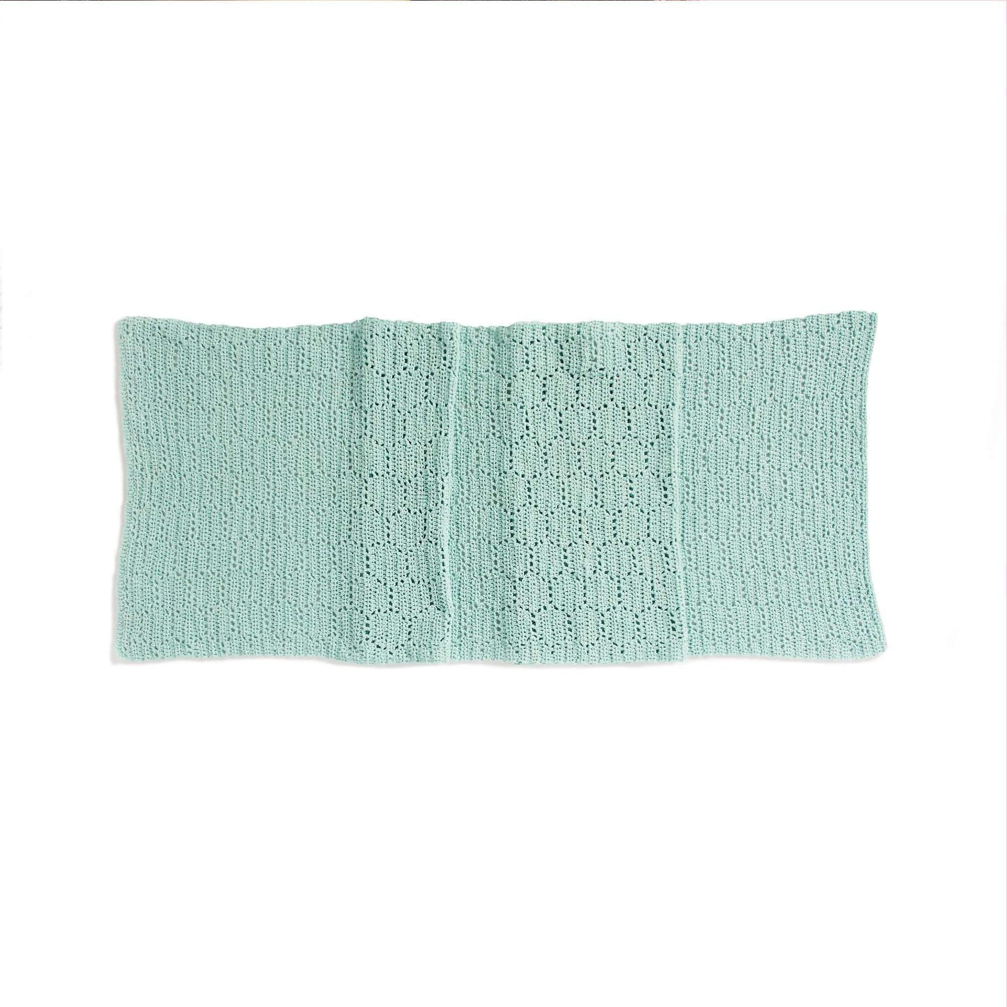 Caron Hexagon Beehive Crochet Wrap (Digital Download)