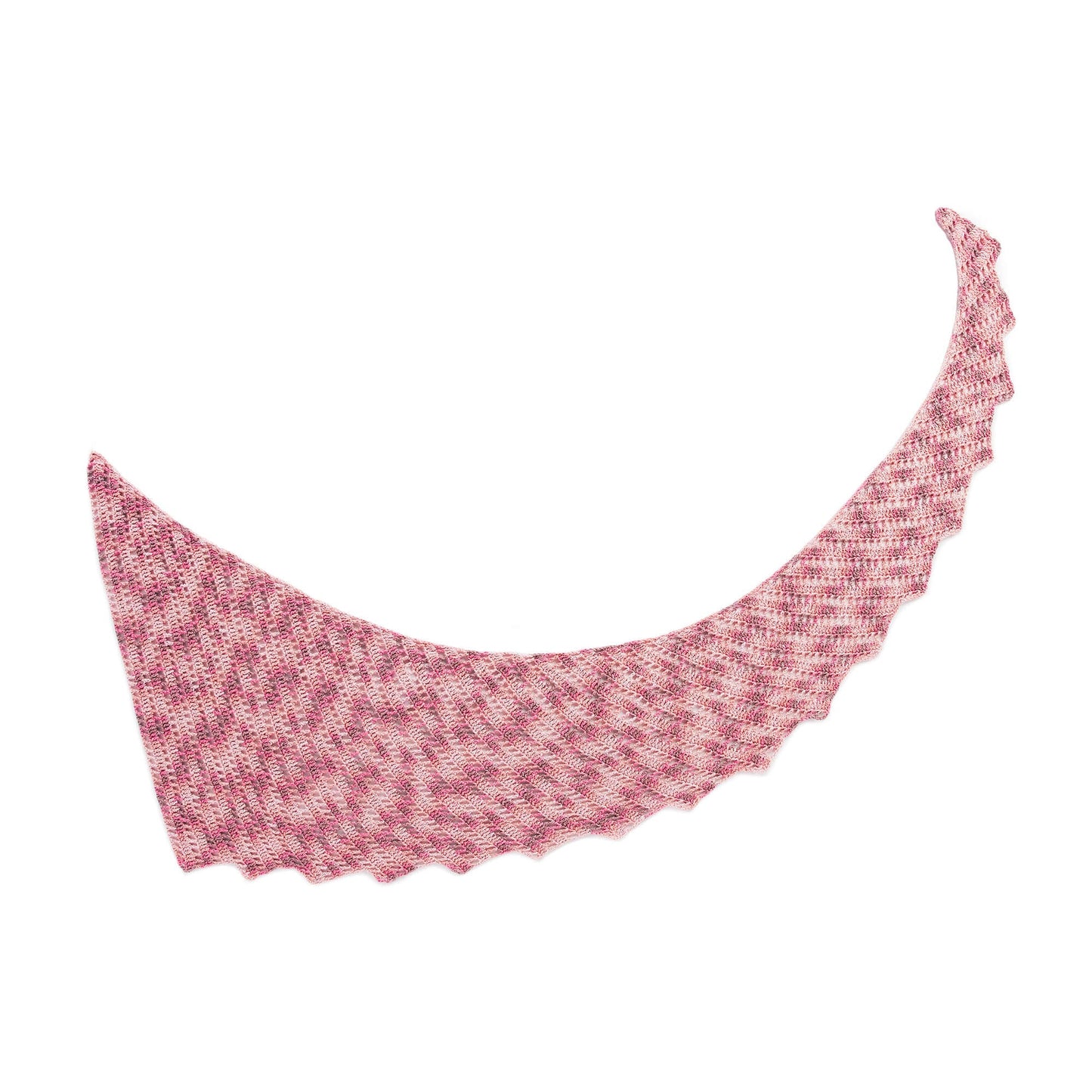Caron Stair Step Shawl (Digital Download)