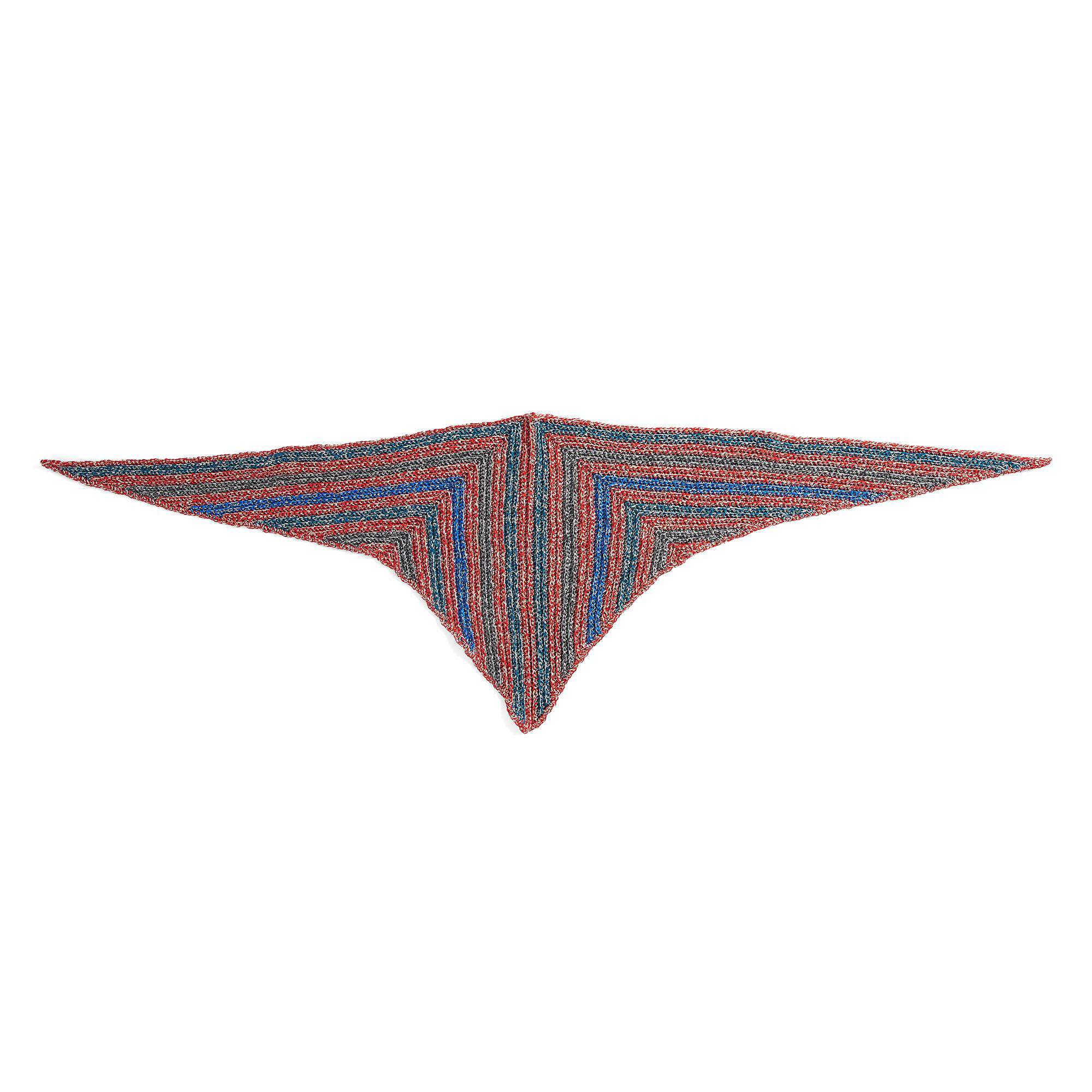 Caron Triangular Wings Crochet Shawl (Digital Download)