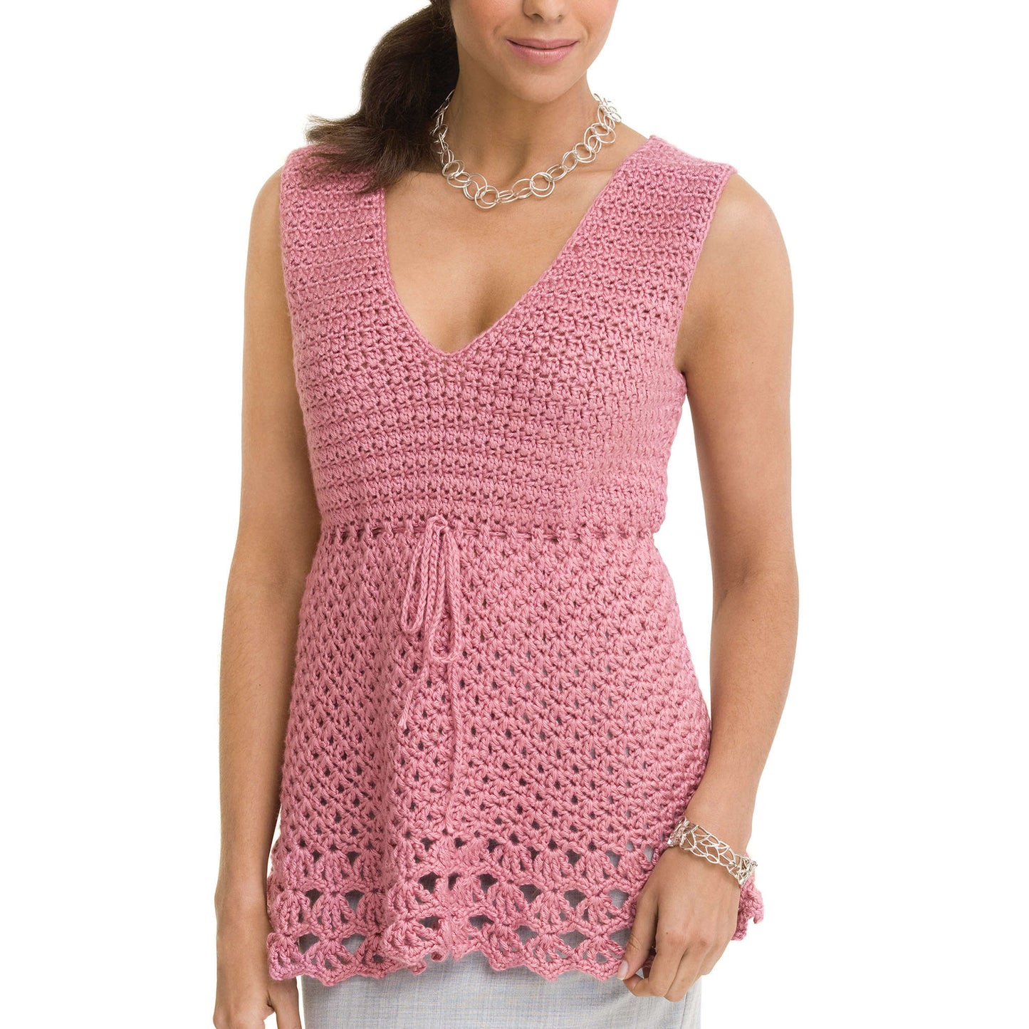 Caron Crochet Lacy Cami