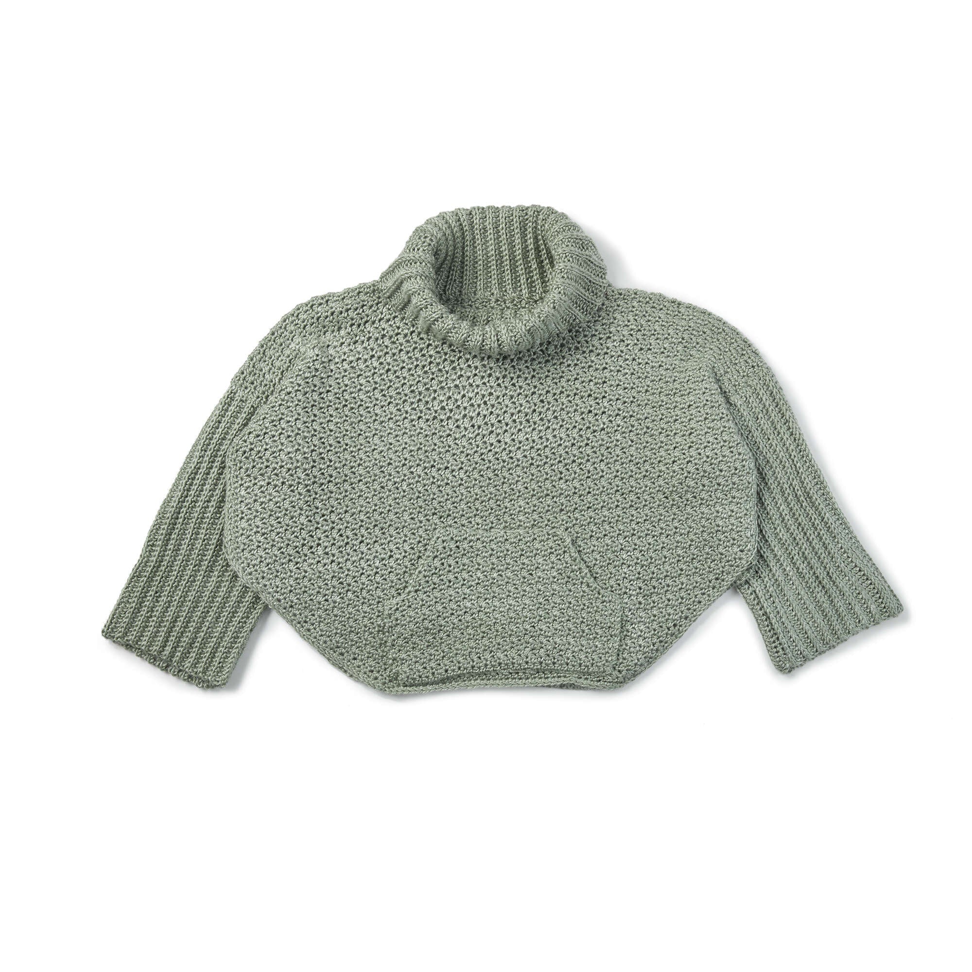 Caron Crochet Cowl Pullover (Digital Download)