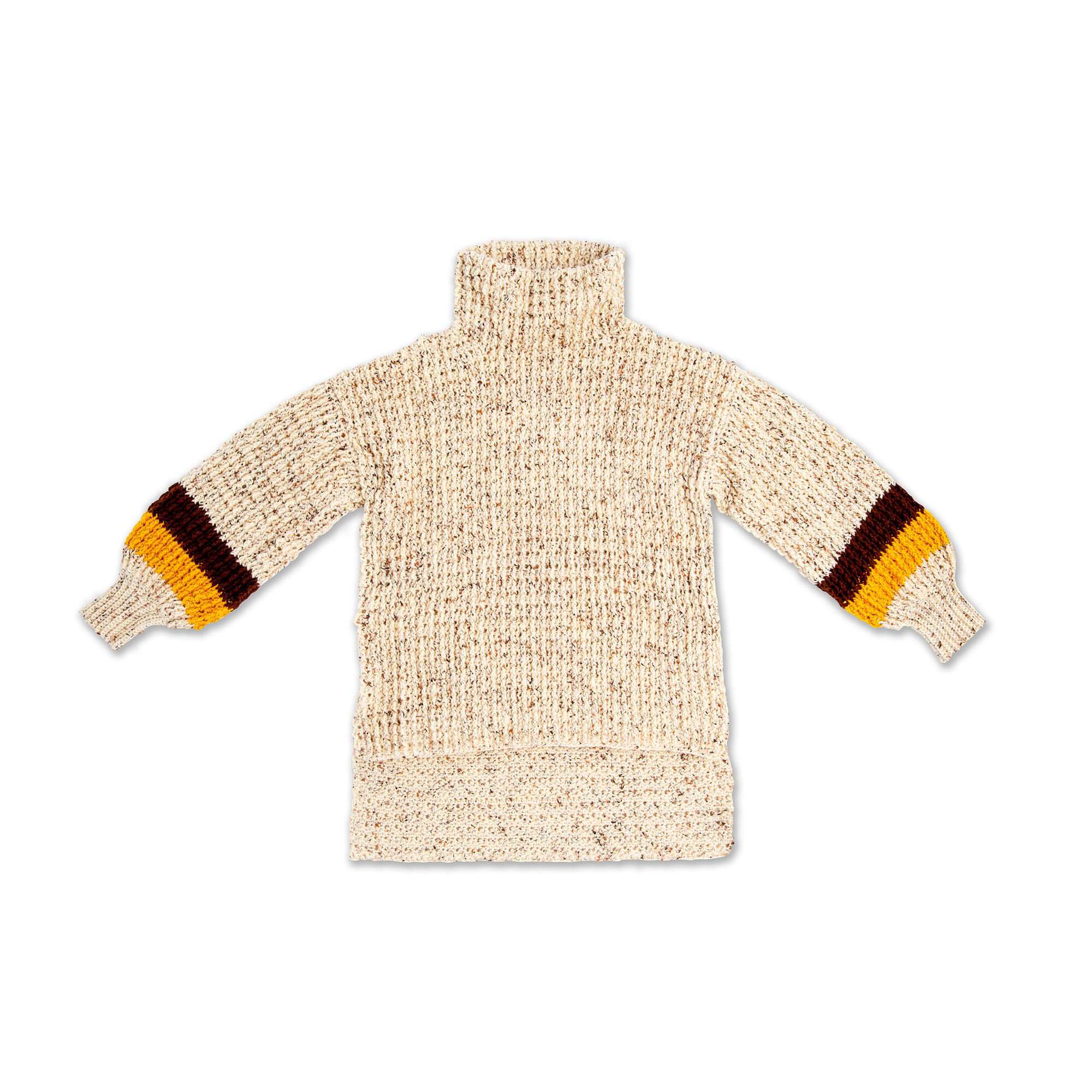 Caron Tweedy Crochet Pullover (Digital Download)