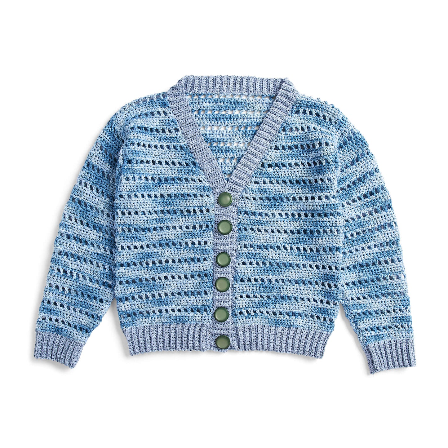 Caron Summer Evening Crochet Cardigan (Digital Download)