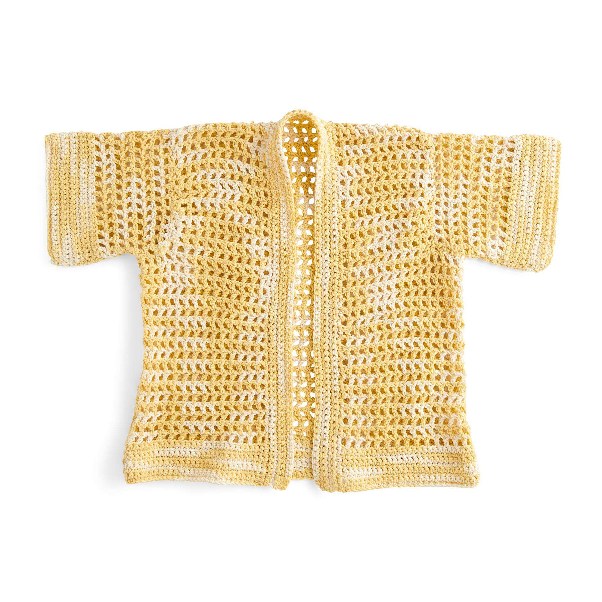 Caron Mesh Cardigan (Digital Download)