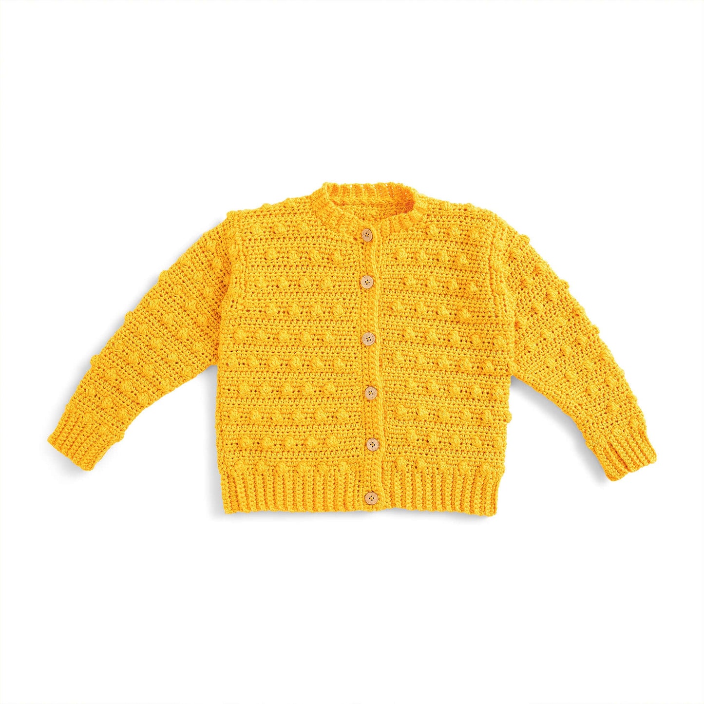 Caron Bobble Kids Cardigan (Digital Download)