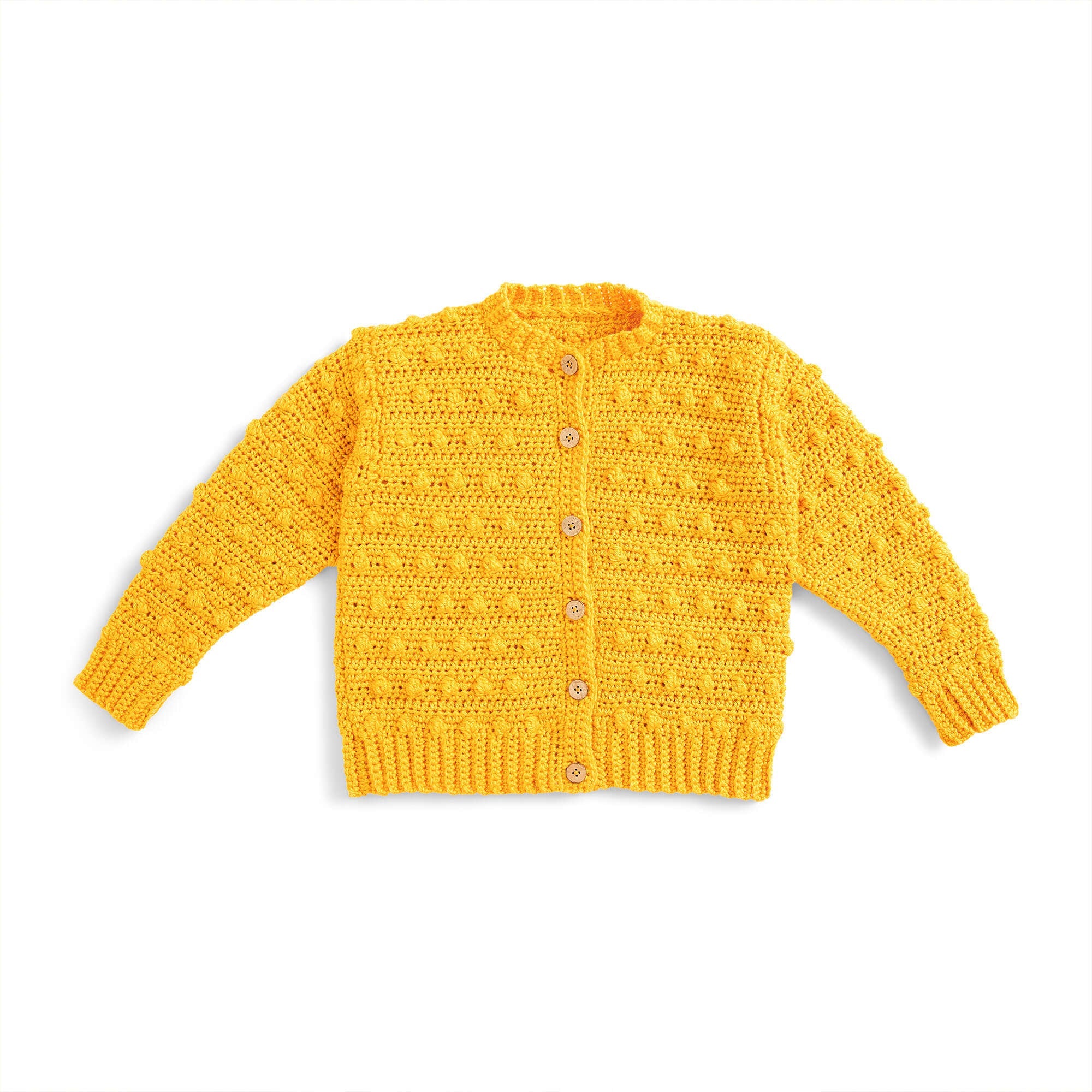 Caron Bobble Kids Cardigan (Digital Download)