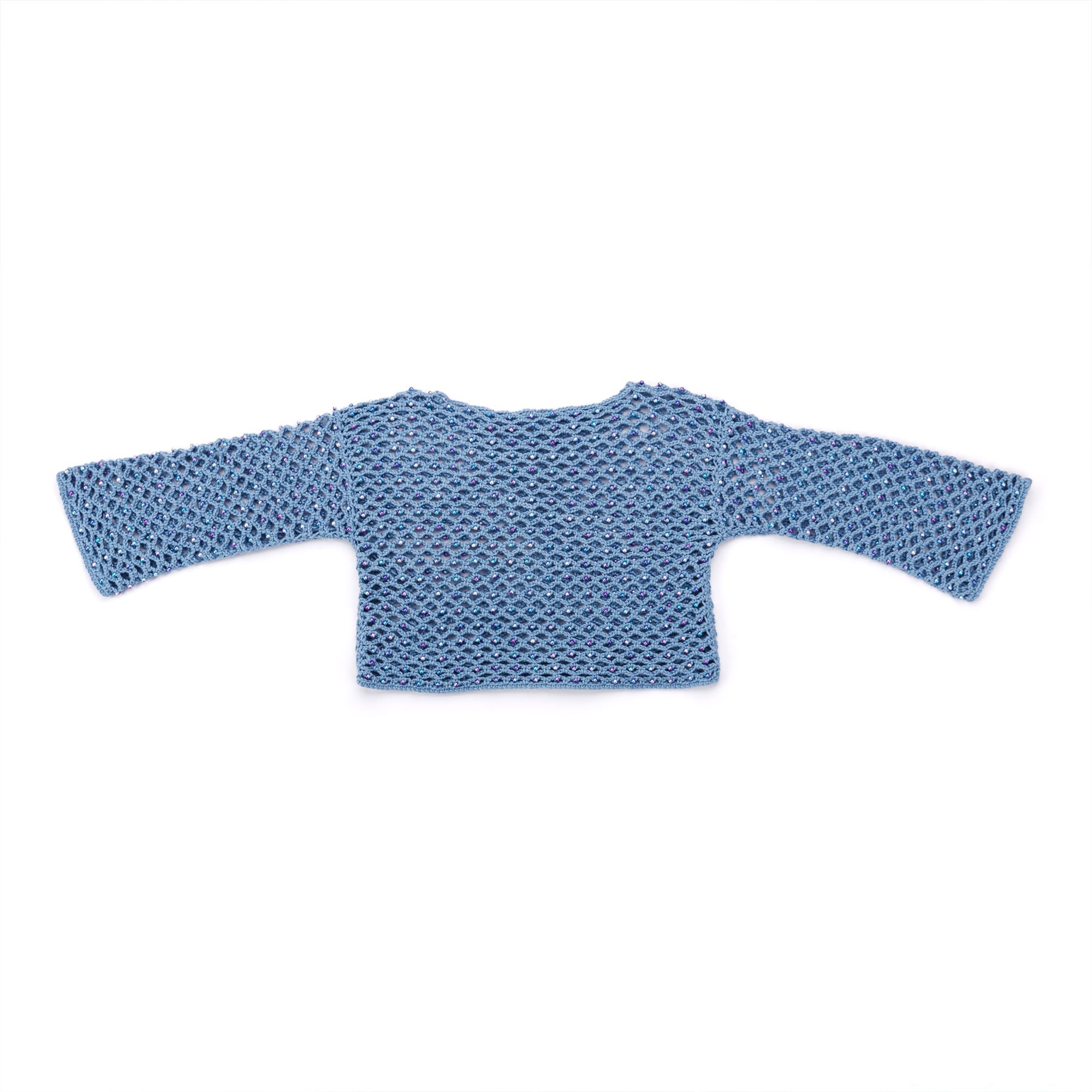 Caron Glimmerwave Beaded Top