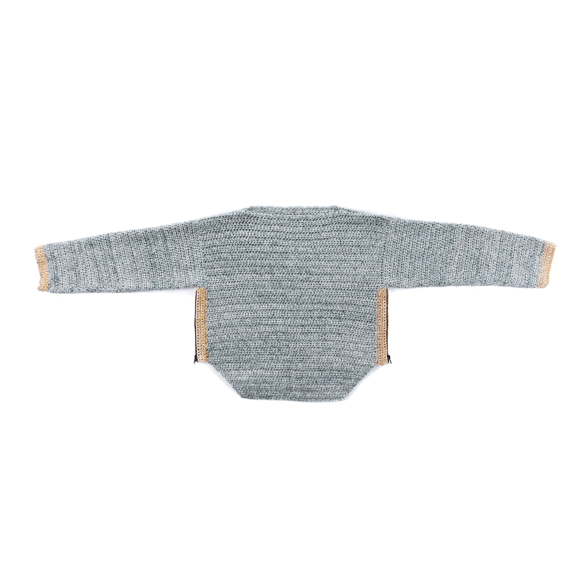 Caron Crochet Split Seam Sweater (Digital Download)