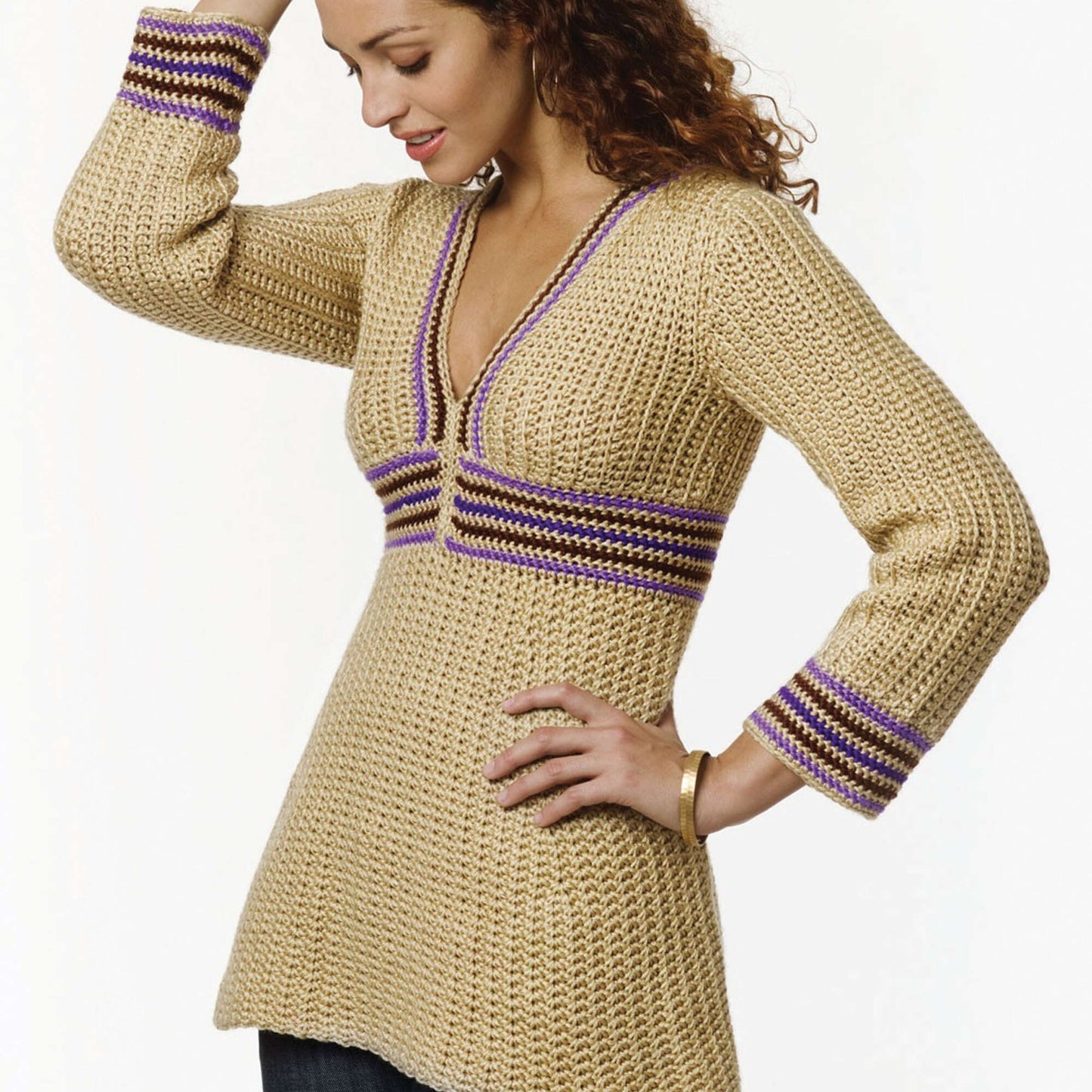 Caron Crochet Simple Tunic (Digital Download)