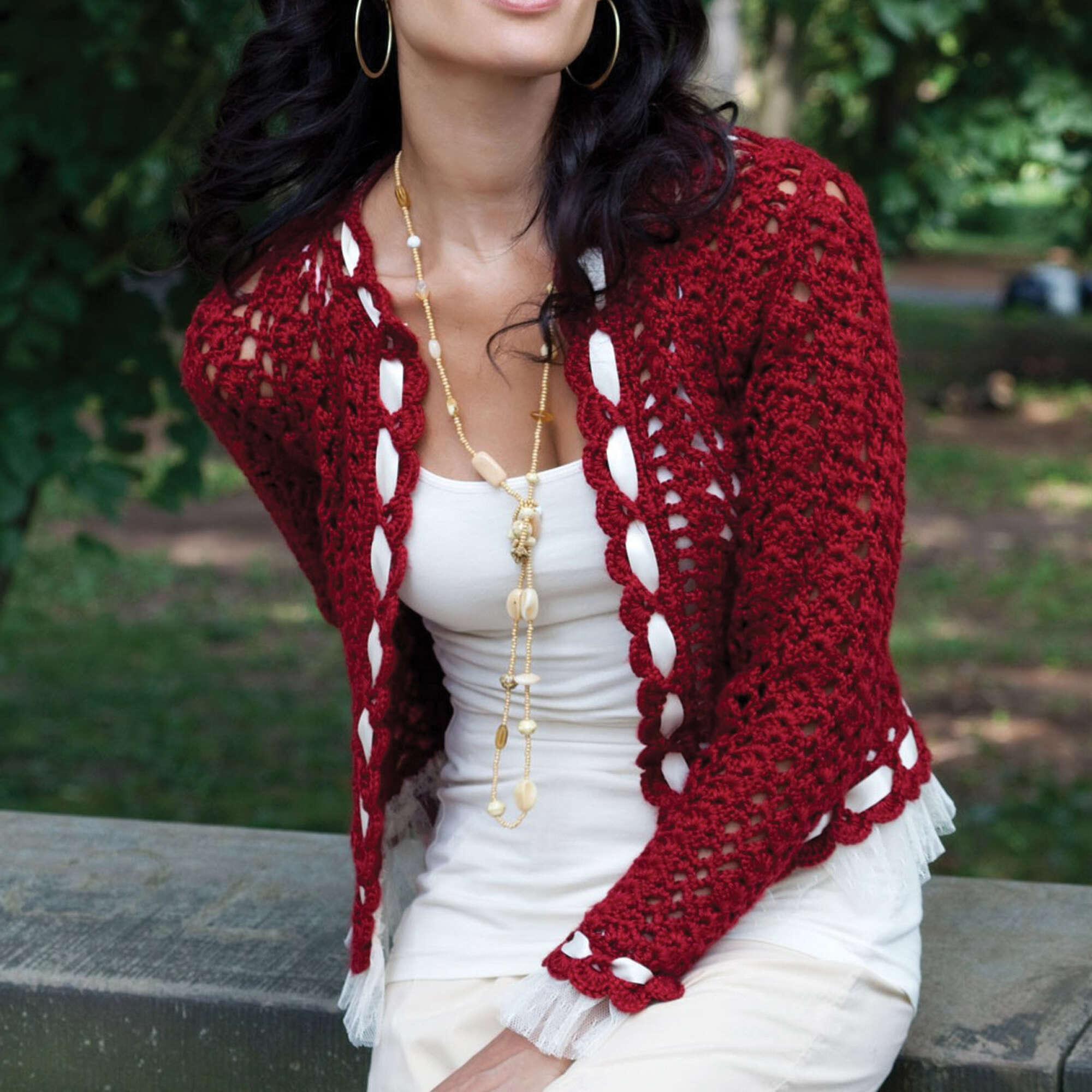 Caron Ribbon Jacket (Digital Download)