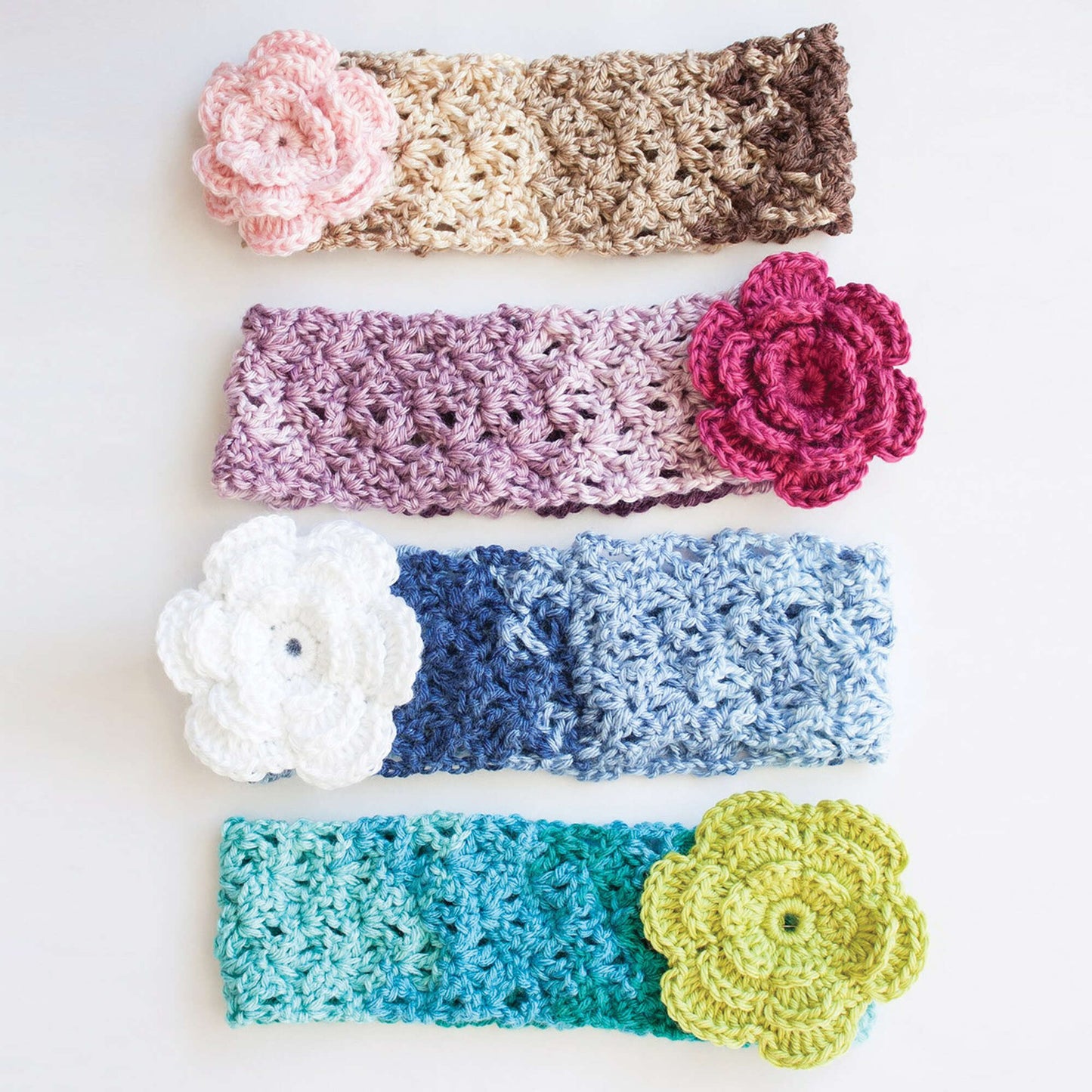 Caron Crochet Cozy Posy Set (Digital Download)