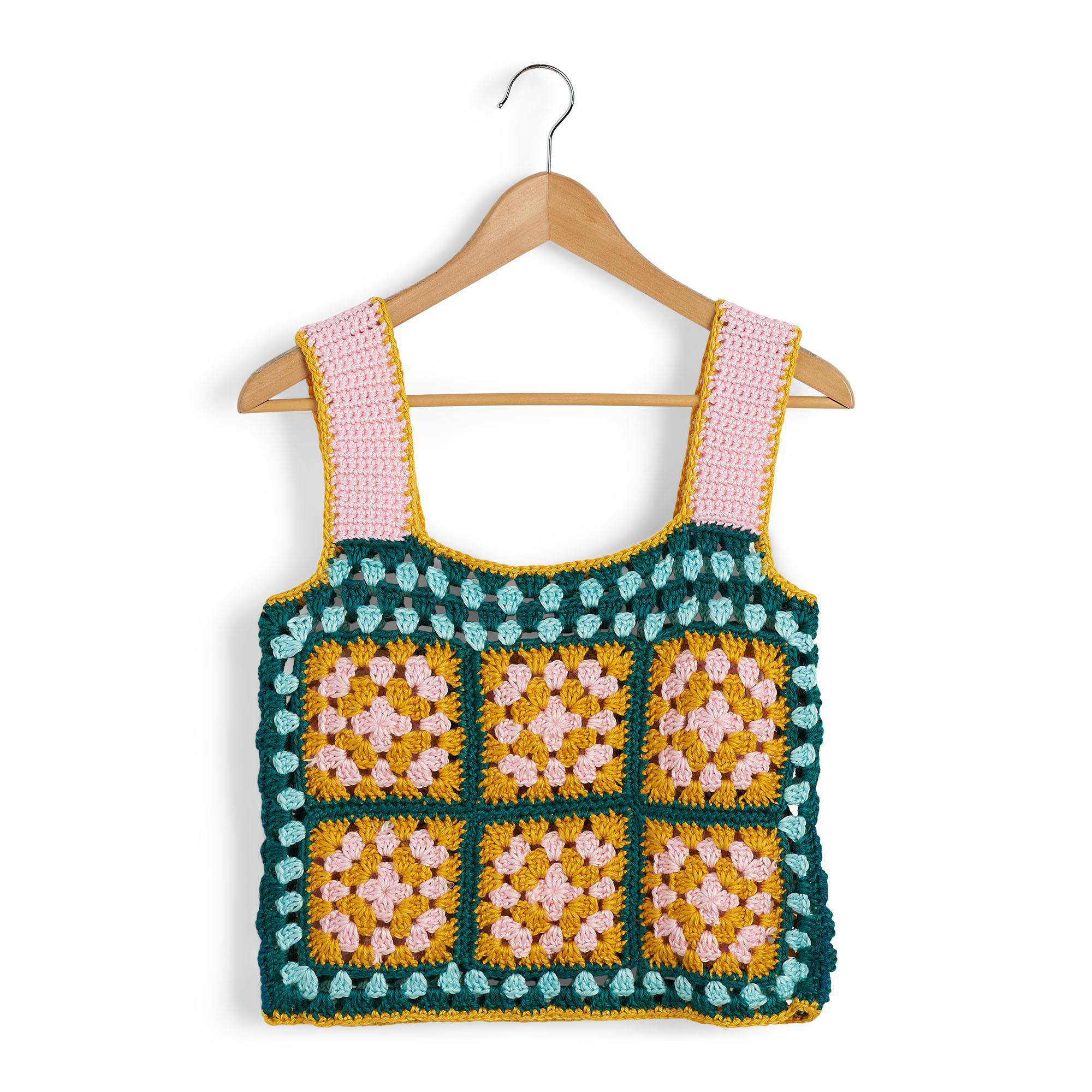 Caron Granny Square Top (Digital Download)