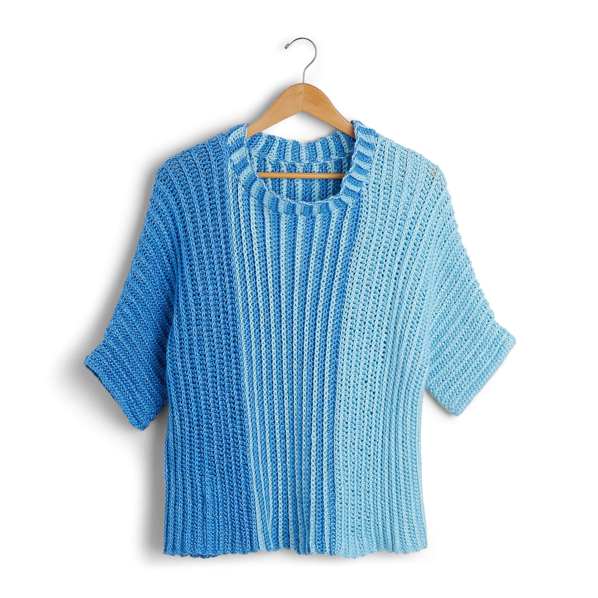 Caron Side-to-Side Crochet Top (Digital Download)