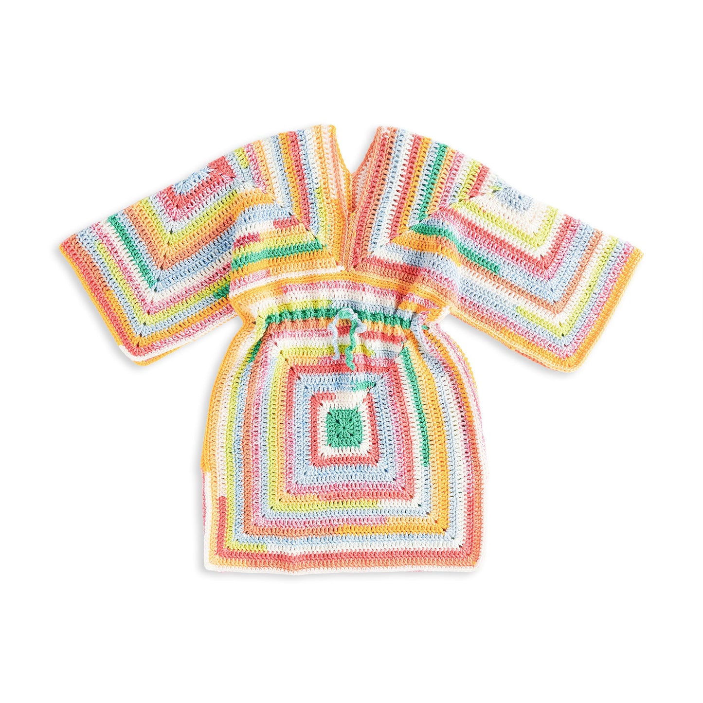 Caron Striped Crochet Tunic (Digital Download)