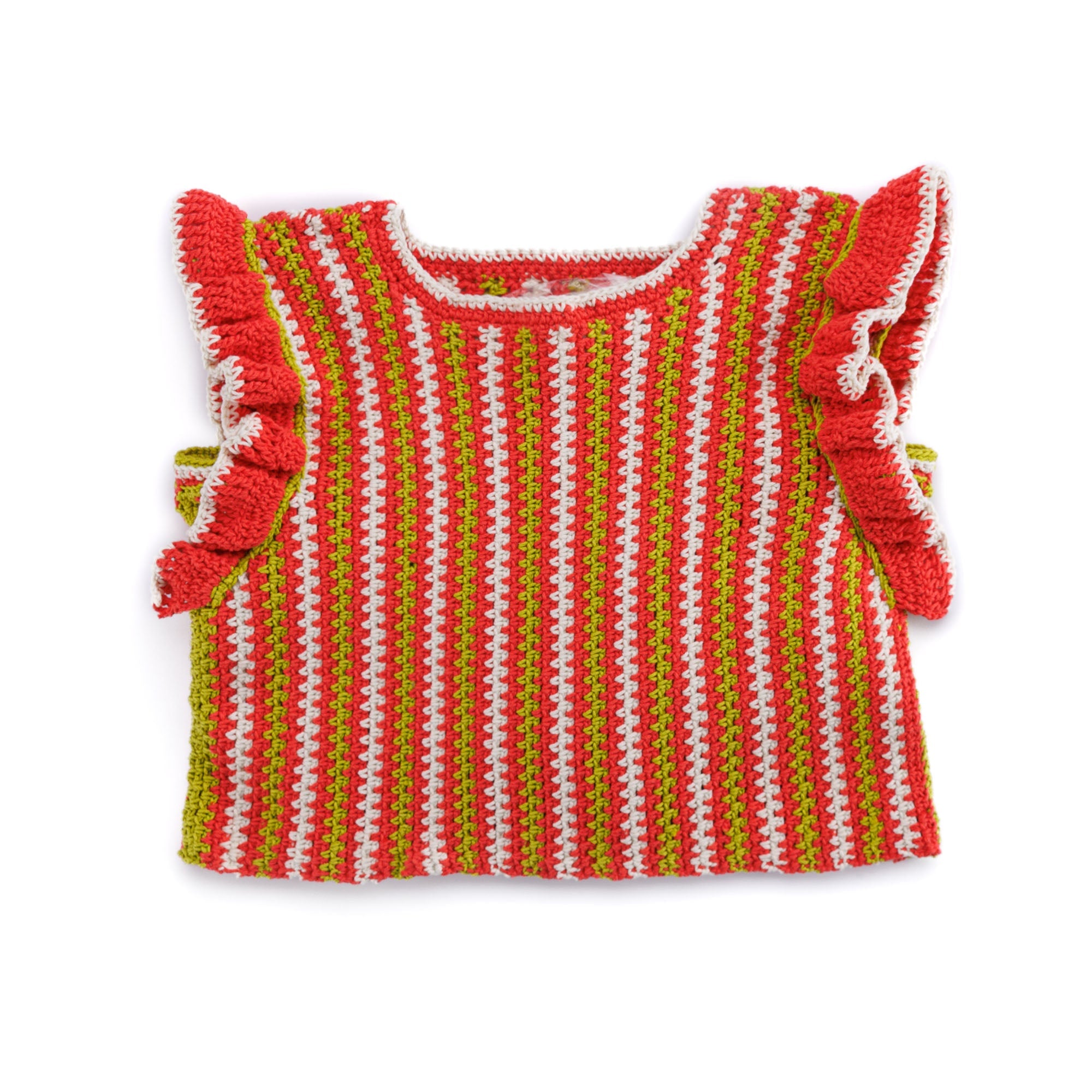 Caron Fruit Roll up Crochet Top (Digital Download)