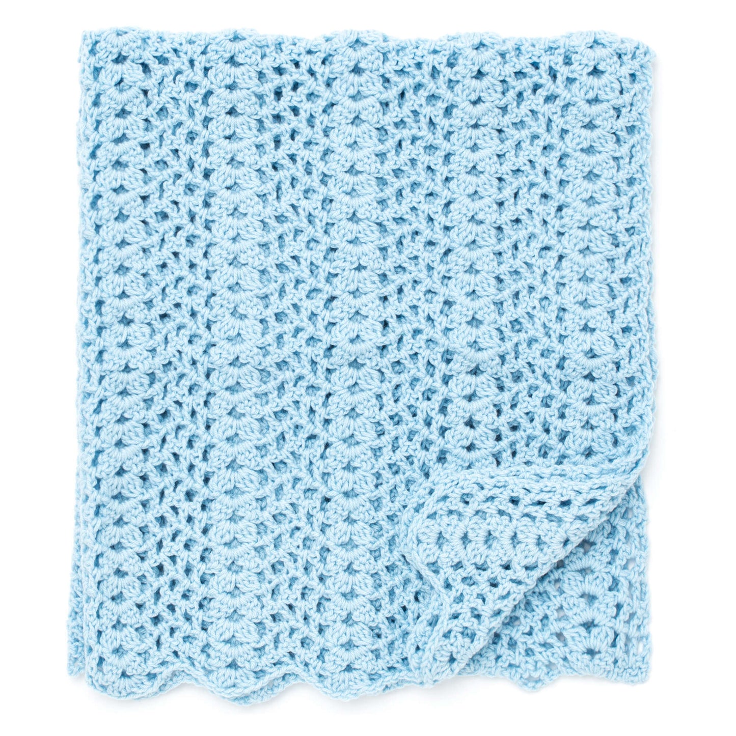 Caron Cluster Waves Crochet Blanket (Digital Download)