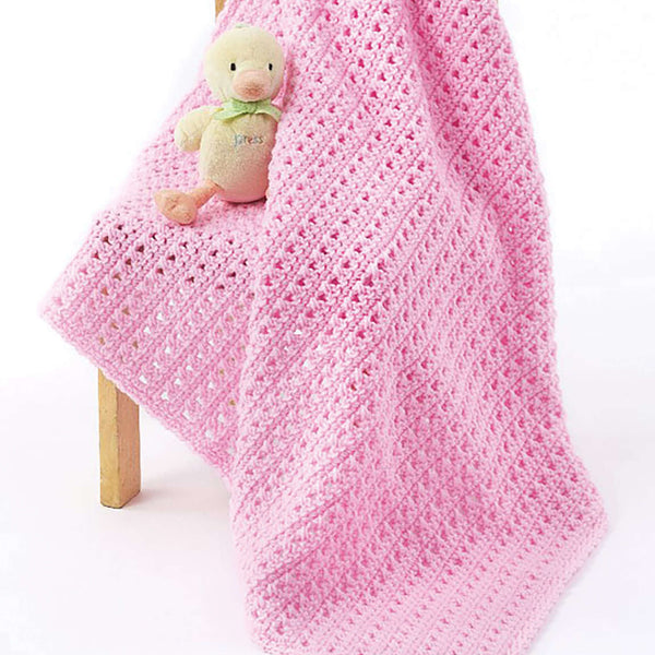 One Skein Crochet Baby Blanket (Digital Download)