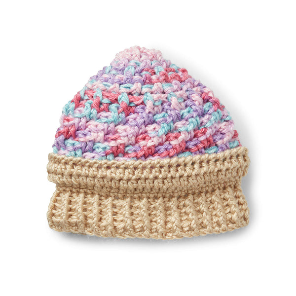 Ice Cream Swirl Crochet Hat (Digital Download)