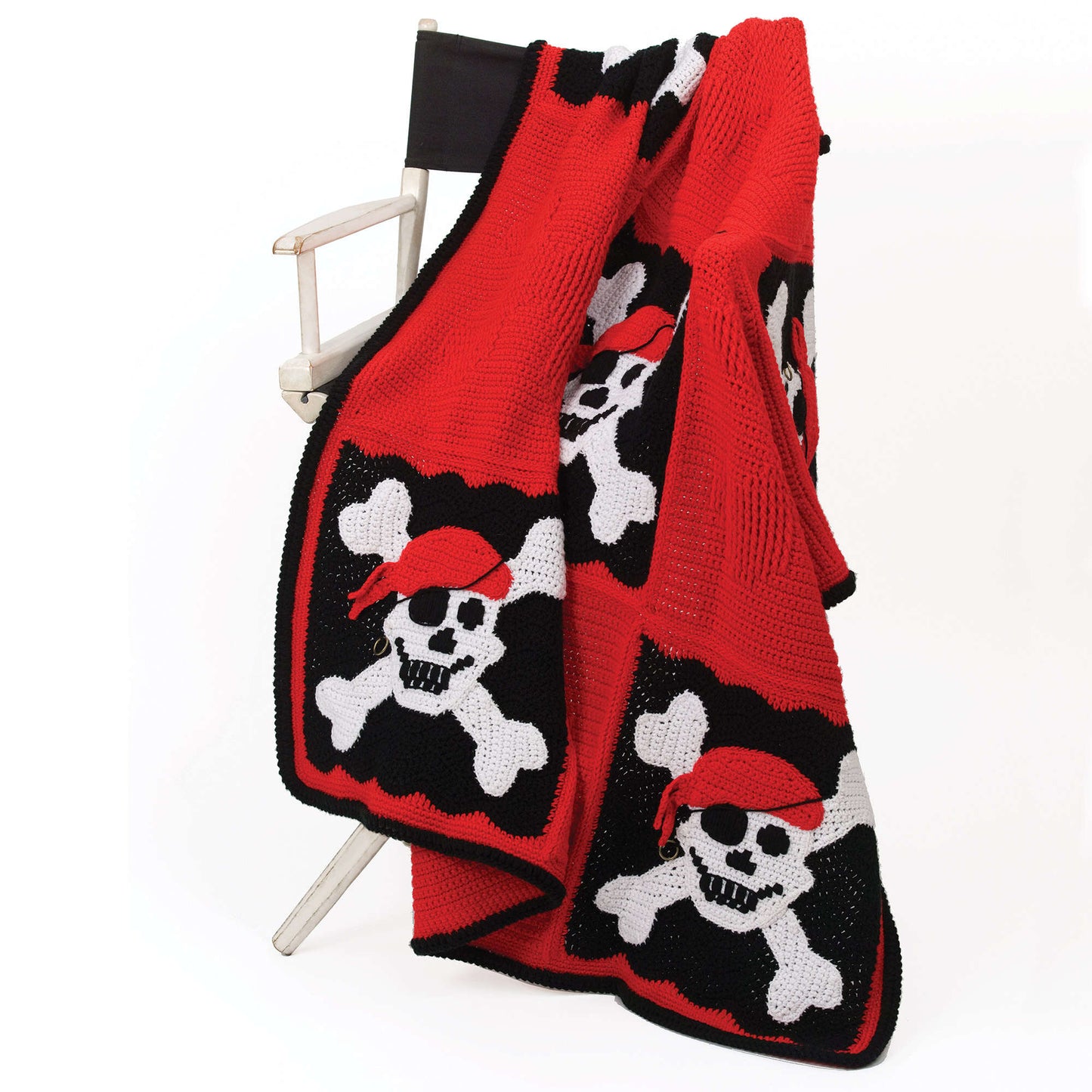 Caron Crochet Pirate Throw (Digital Download)