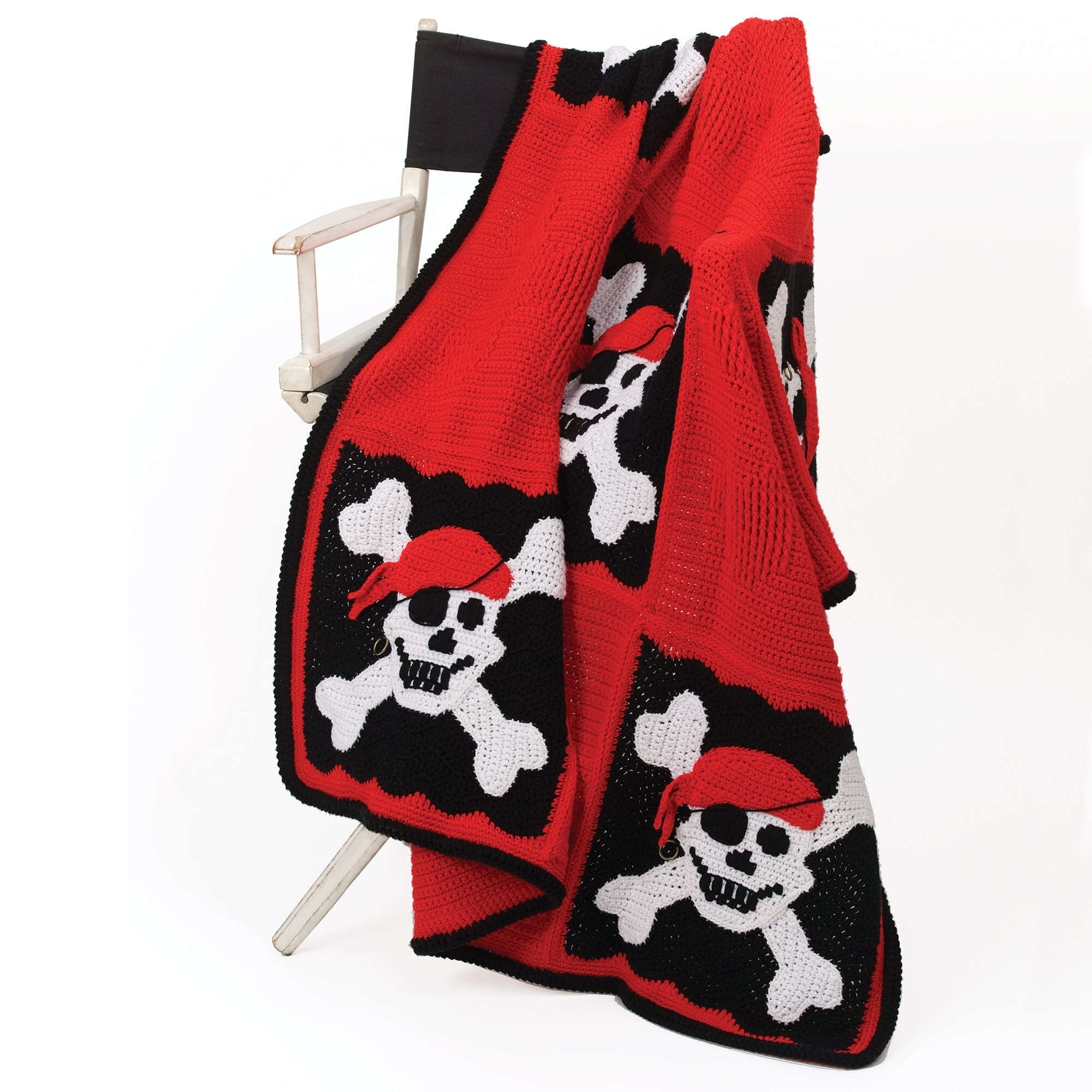 Caron Crochet Pirate Throw (Digital Download)