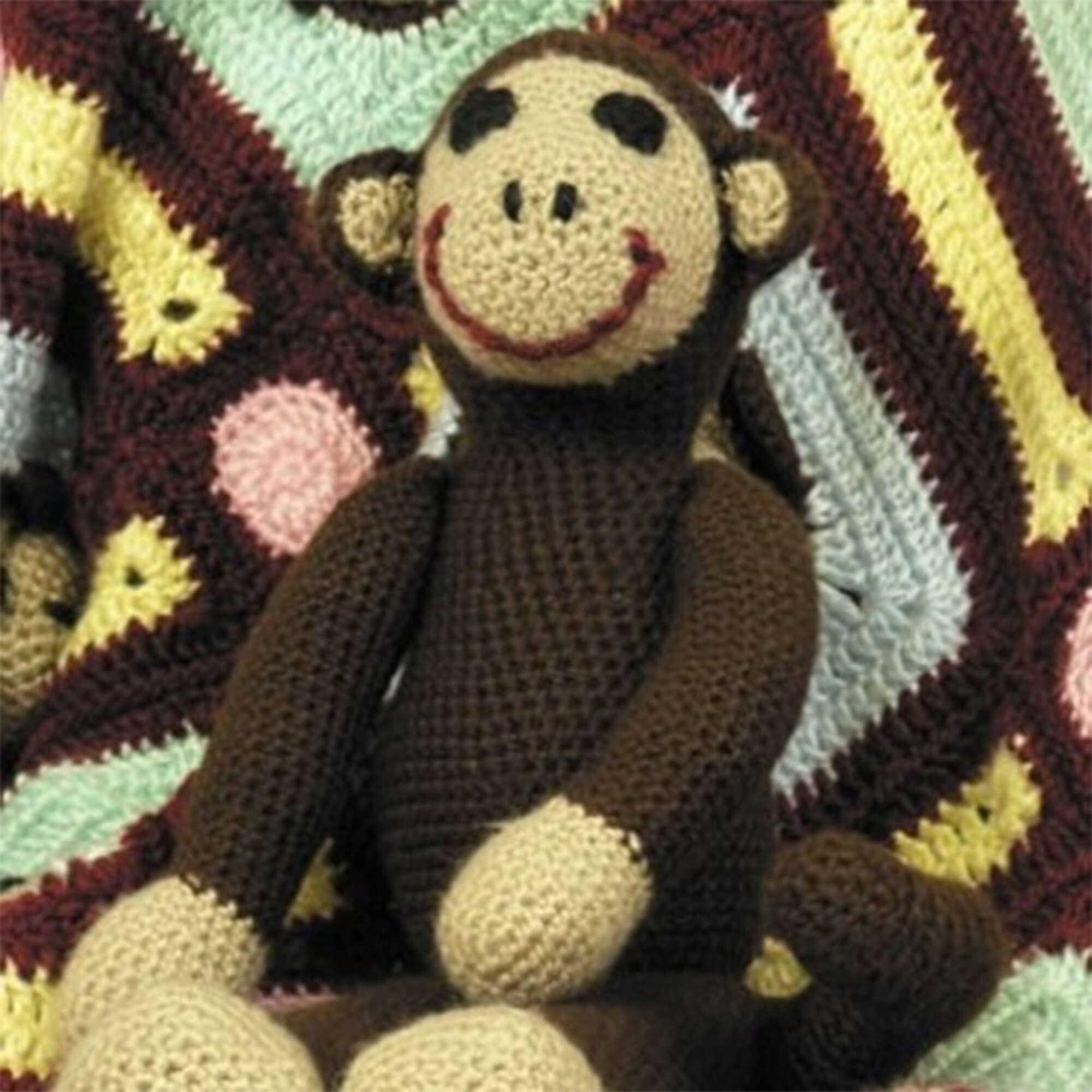 Caron Crochet Monkey Toy (Digital Download)