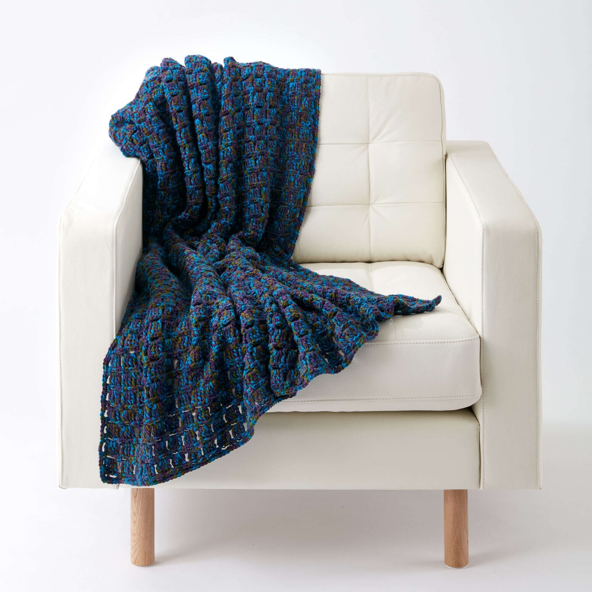 Caron Tiles In Style Crochet Blanket (Digital Download)