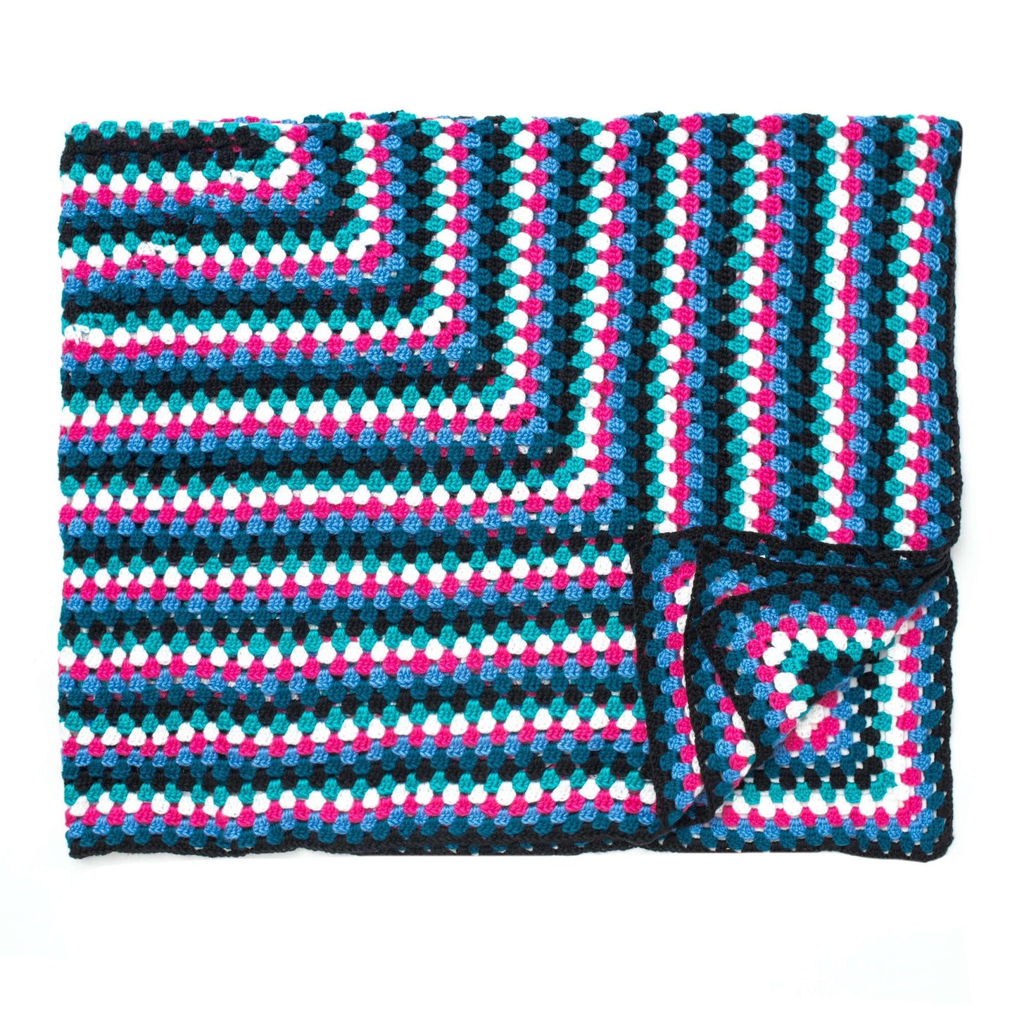Caron Granny Goes Bright Crochet Blanket (Digital Download)